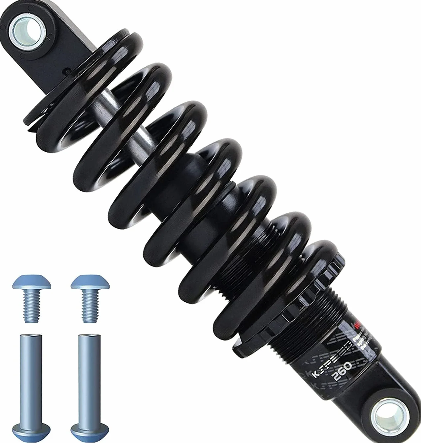 Amortyzator tylny rower górski Zawieszenia sprężynowe do rowerów zjazdowych 125 mm, 150 mm, 165 mm 190 mm (125 mm, 1500 LB)
