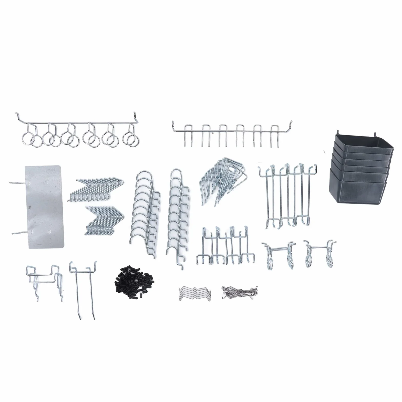 140pcs Haczyka Kołowa Asortyment, Metalowe Paznokcie Kołek