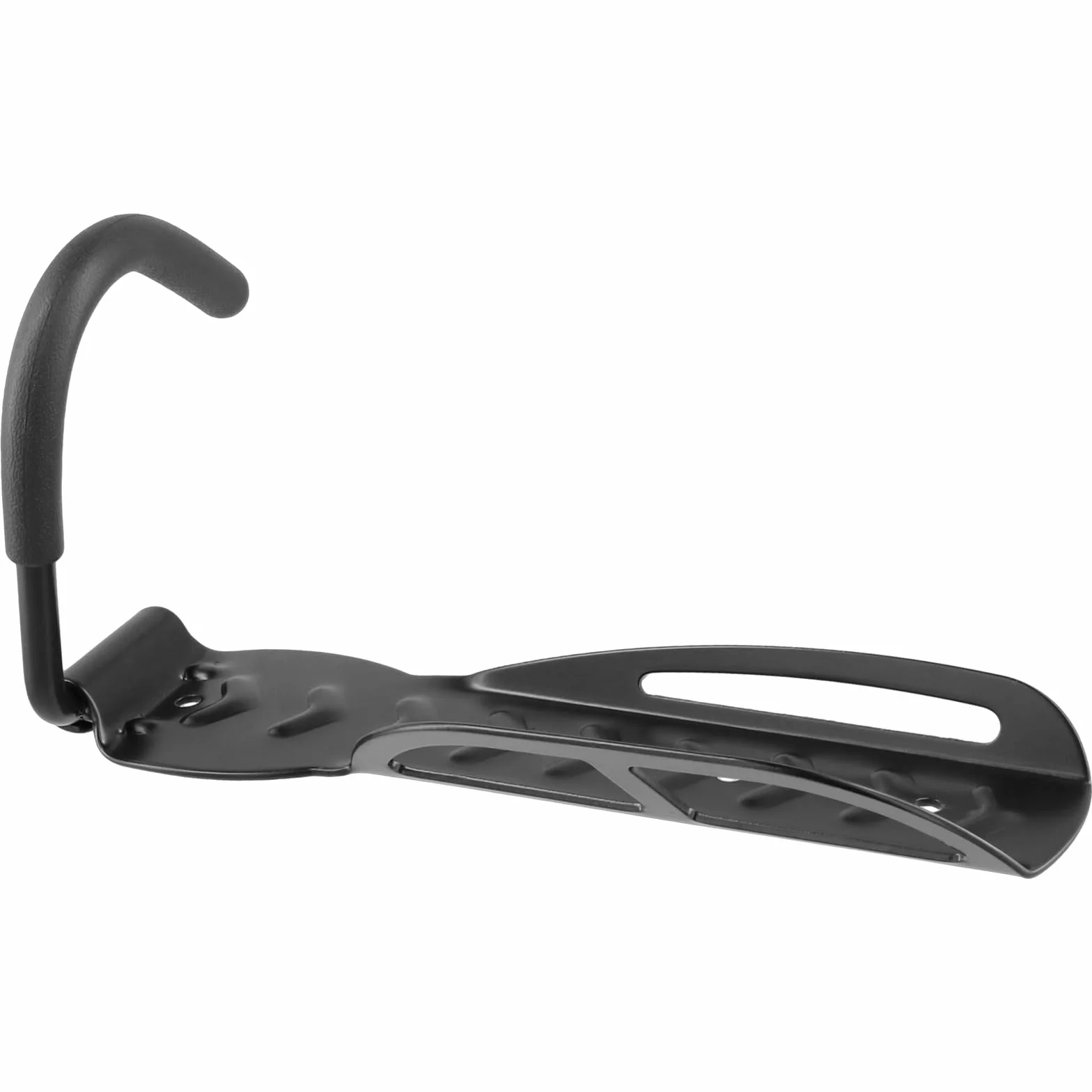 Uchwyt na rower ścienny 4 sztuki 26 x 9,5 cm Czarny