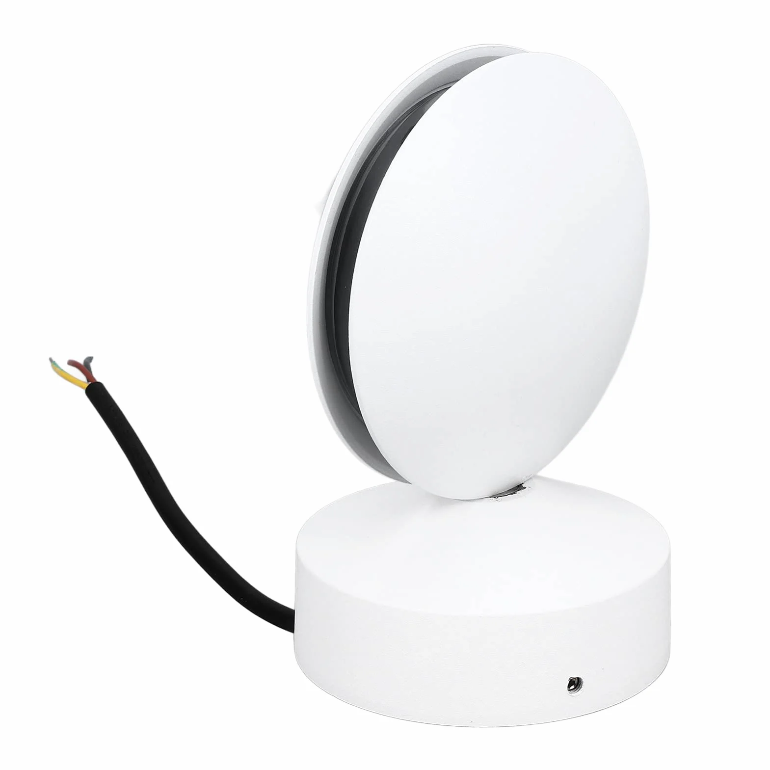 10W Okrągły Kinkiet LED 360° Świecąca Lampa Parapetowa do Korytarza Salon AC85-265V