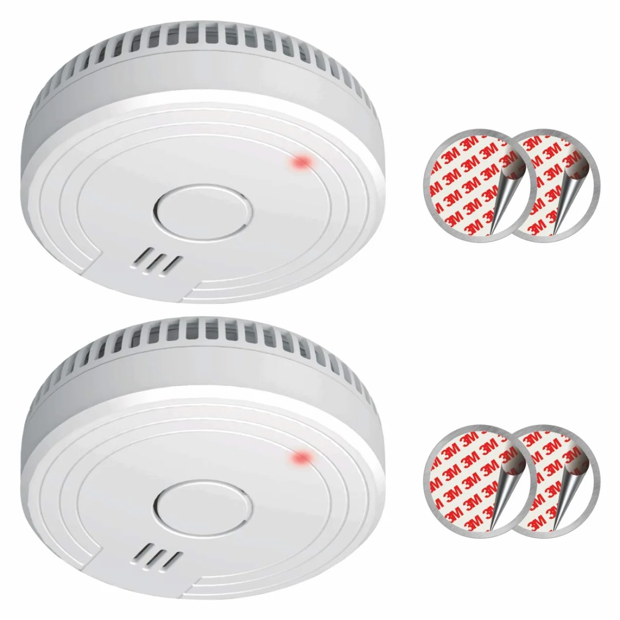 ELRO FS1805 Alarm Dymowy z Montażem Magnetycznym - Bateria na 5 Lat - 2 sztuk