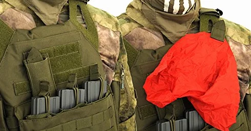 8Field Airsoft Deathrag / Hitchrag / Znaczniki Hitów Deathrag w torbie - Airsoft Softair Üaintball