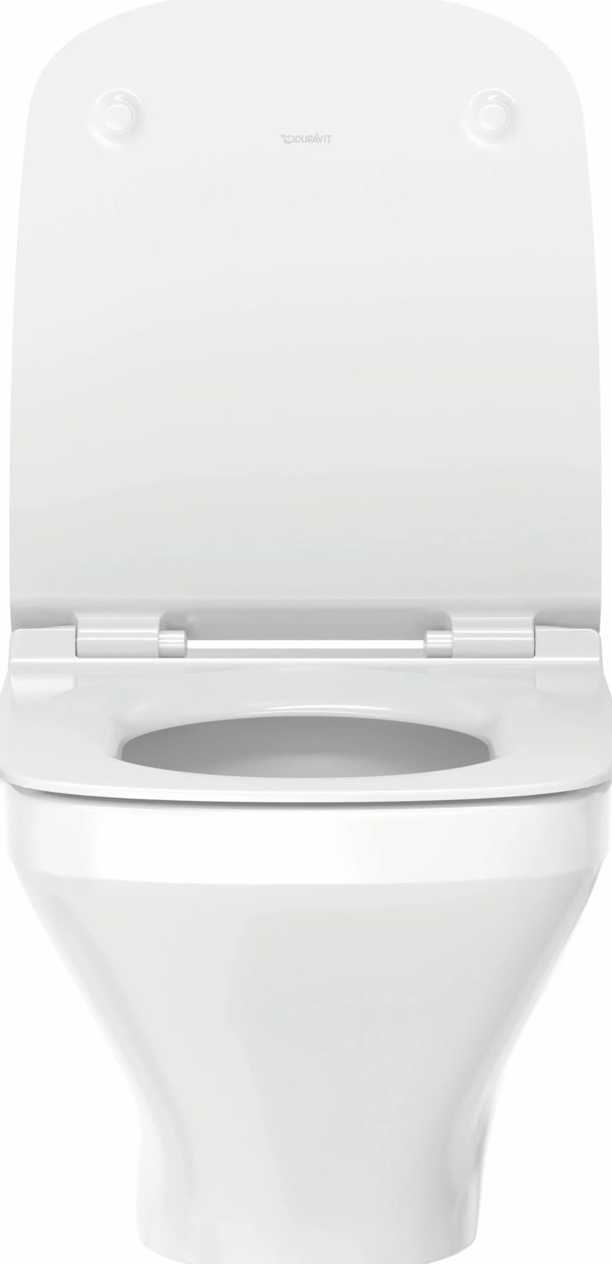 Duravit DuraStyle Deska sedesowa z zamknięciem soft, pokrywa toalety z duroplastu, stal nierdzewna, biały