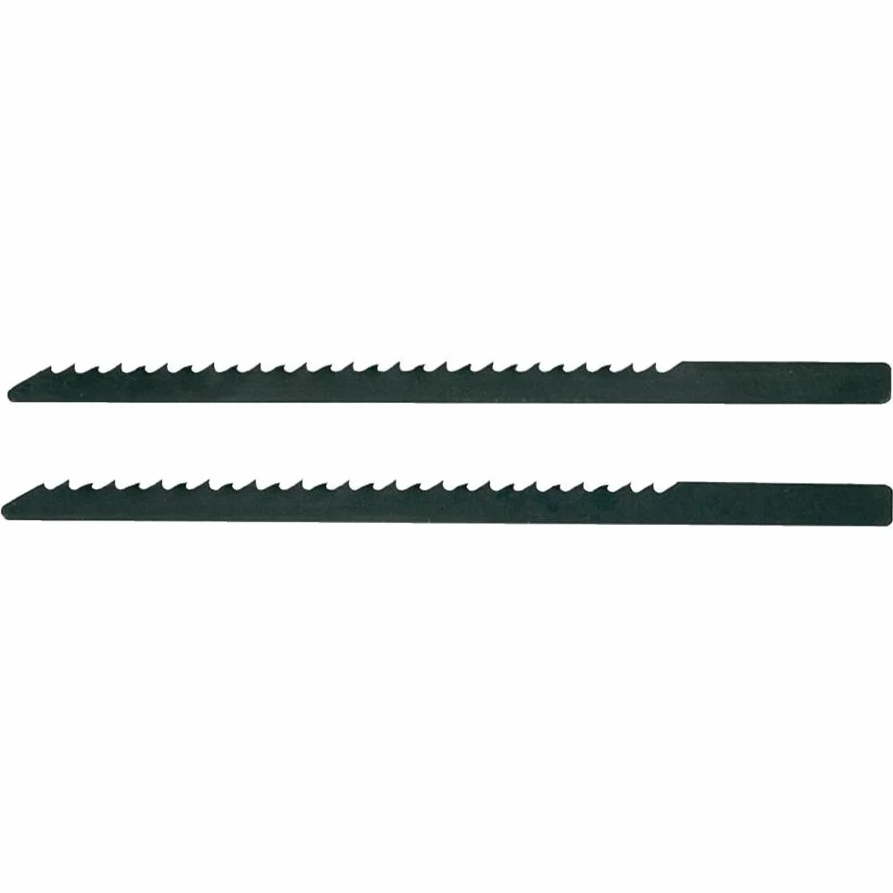 Proxxon 28054 brzeszczoty do wyrzynarki ze specjalnej stali długość 57 mm podziałka zębów 1,5 mm 2 sztuki