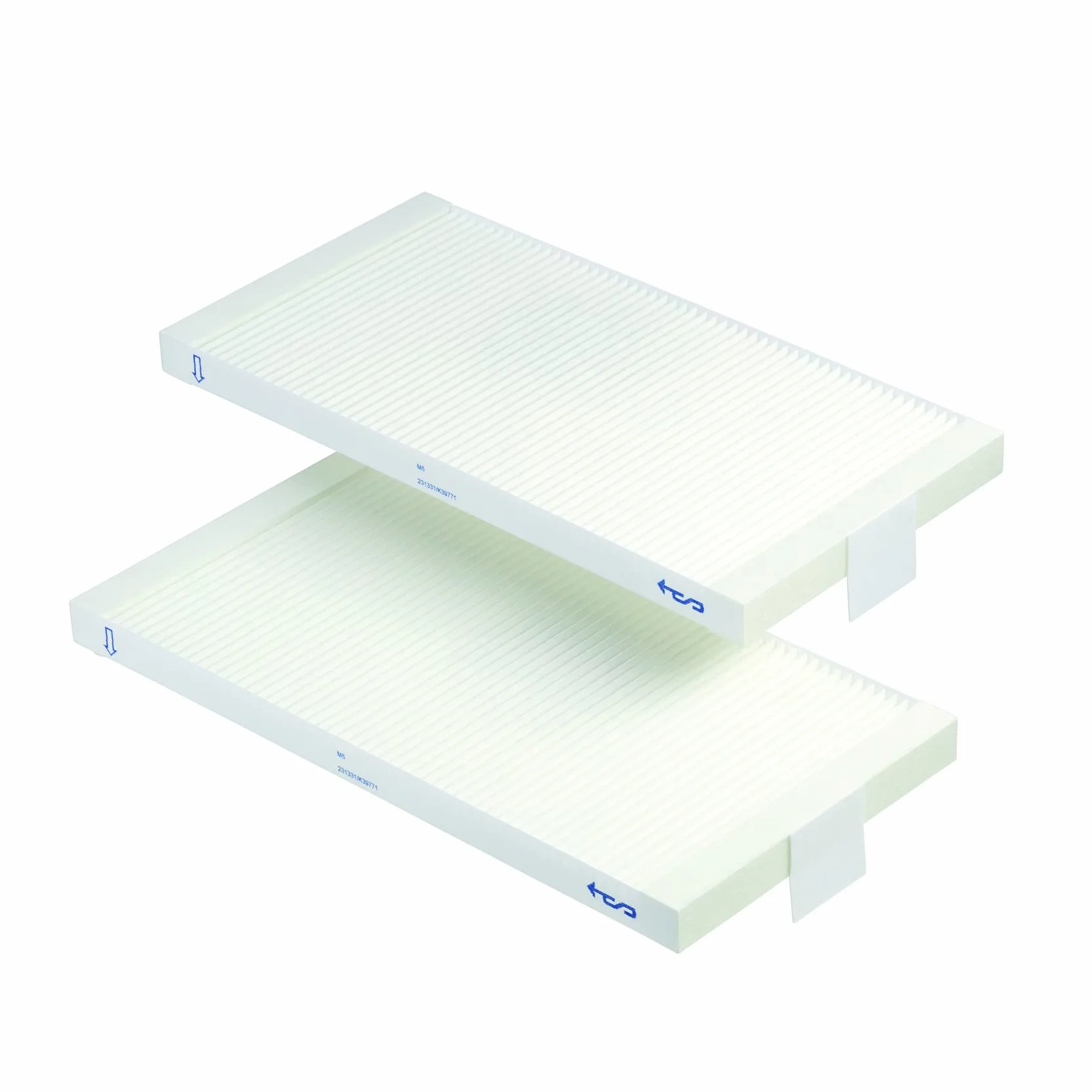 STIEBEL ELTRON Maty filtrujące F7 do LWZ, zestaw 2 sztuki, FMK F7-2 ZUL, białe