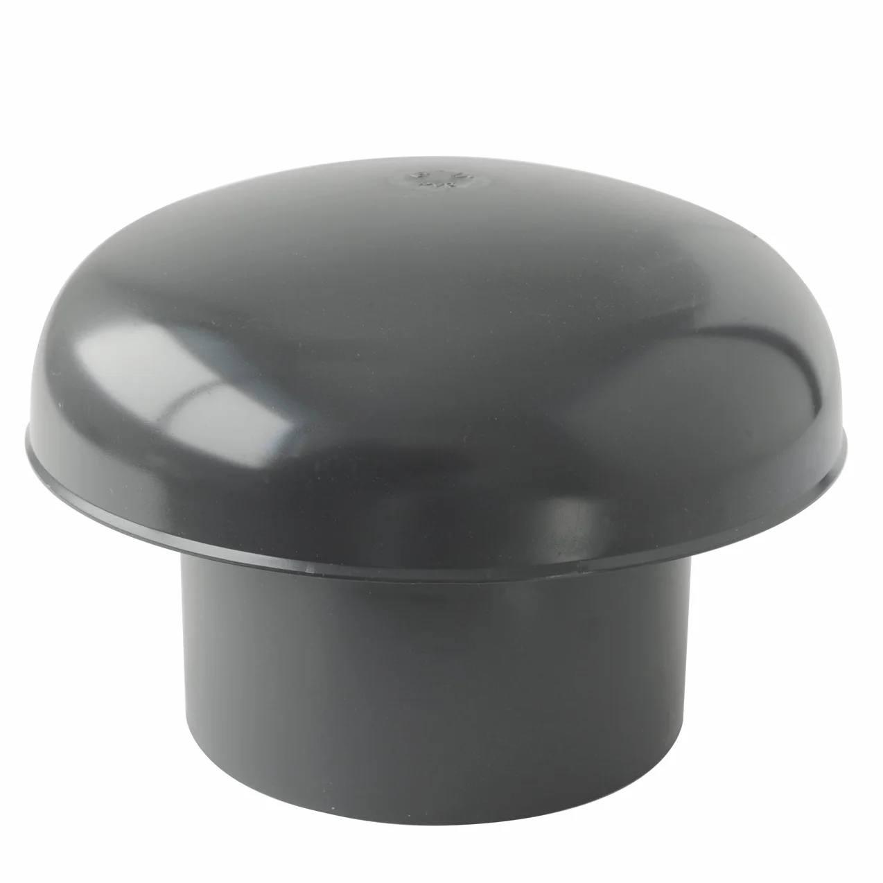 First Plast cdvm125 a-y kapelusz od Ventilation Kopf esalatore z PCW, łupek, 125 mm
