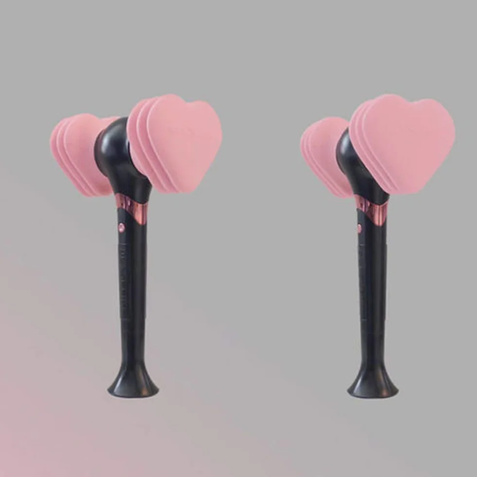 Blackpink Latarenka w Kształcie Serca Młotka Kpop Lampa Led na Koncerty Fluorescencyjna