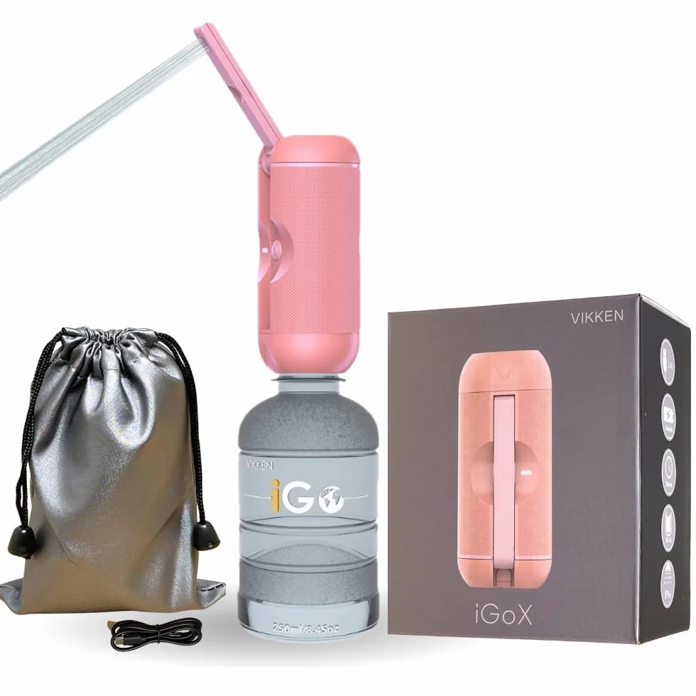 VIKKEN przenośny bidet podróżny USB-C 250 ml iGo X