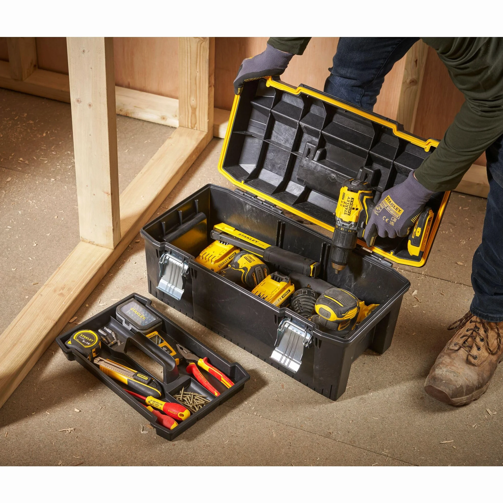 Skrzynka narzędziowa STANLEY FATMAX Wodoodporna Structural foam 22"