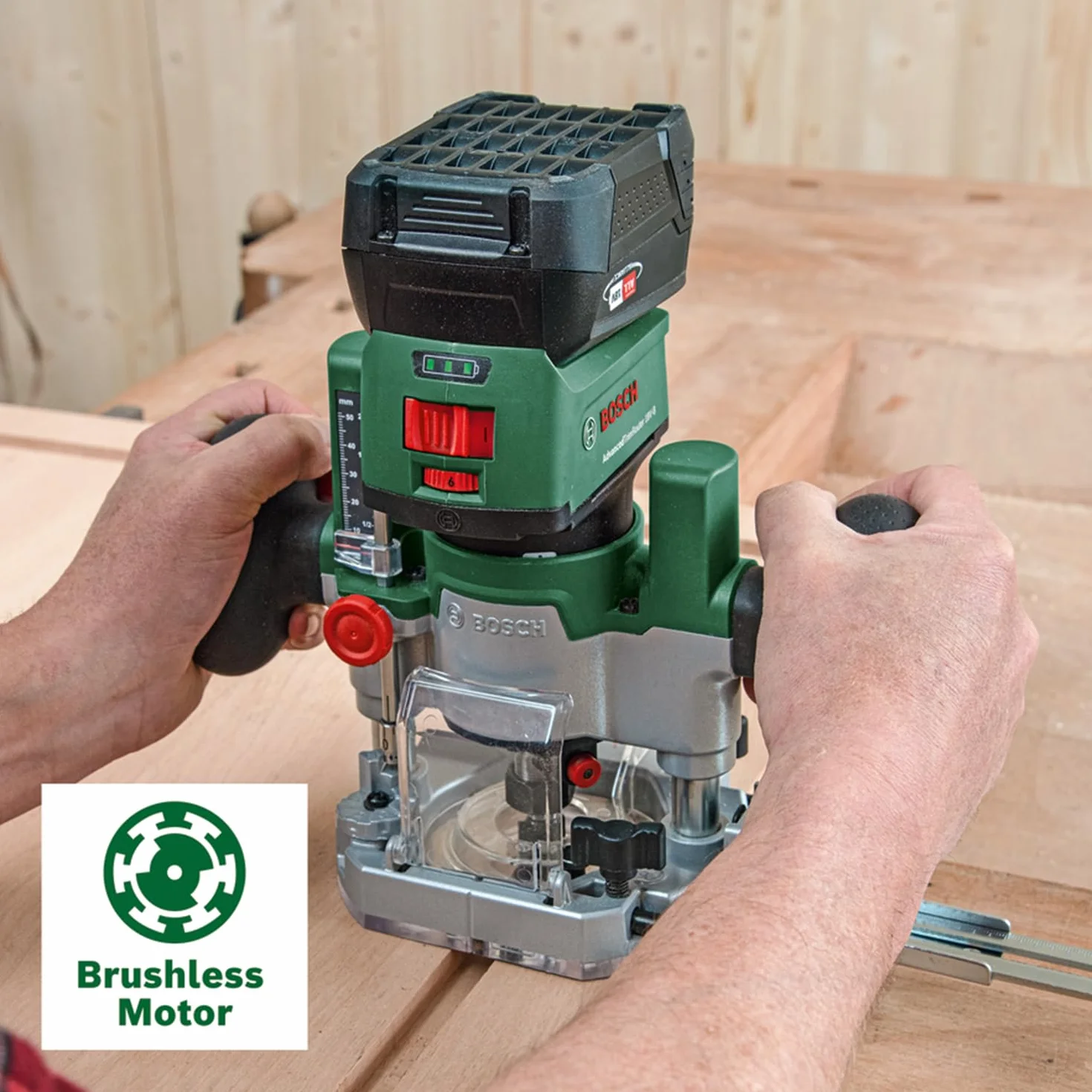 Bosch moduł górnowrzecionowy AdvancedTrimRouter 18V-8 do frezowania szczelin i krawędzi