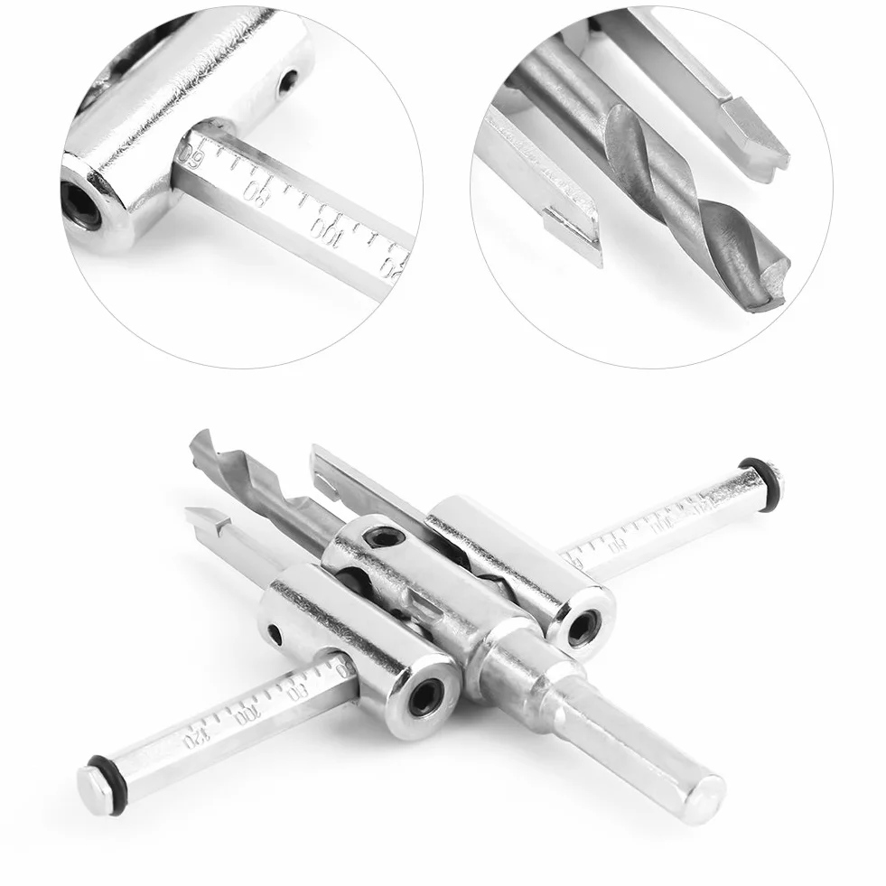 Przecinak tarczowy regulowany 30-120 mm do metalu drewna