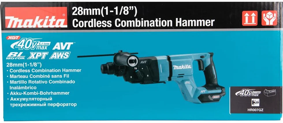 Makita HR007GZ 40V Max XGT bezszczotkowy młot udarowo-obrotowy SDS-Plus