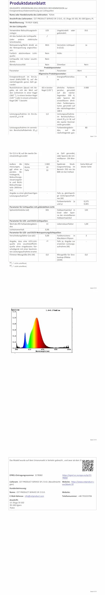 Yizhet Łańcuch świetlny LED 5m 50 Led micro USB drut miedziany ciepła biel
