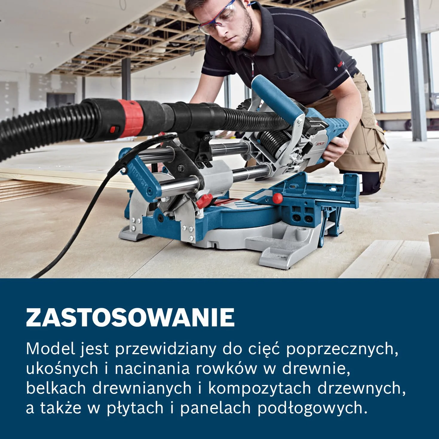 Bosch Professional ukośnica do paneli GCM 8 SJL 1600 W 216 mm