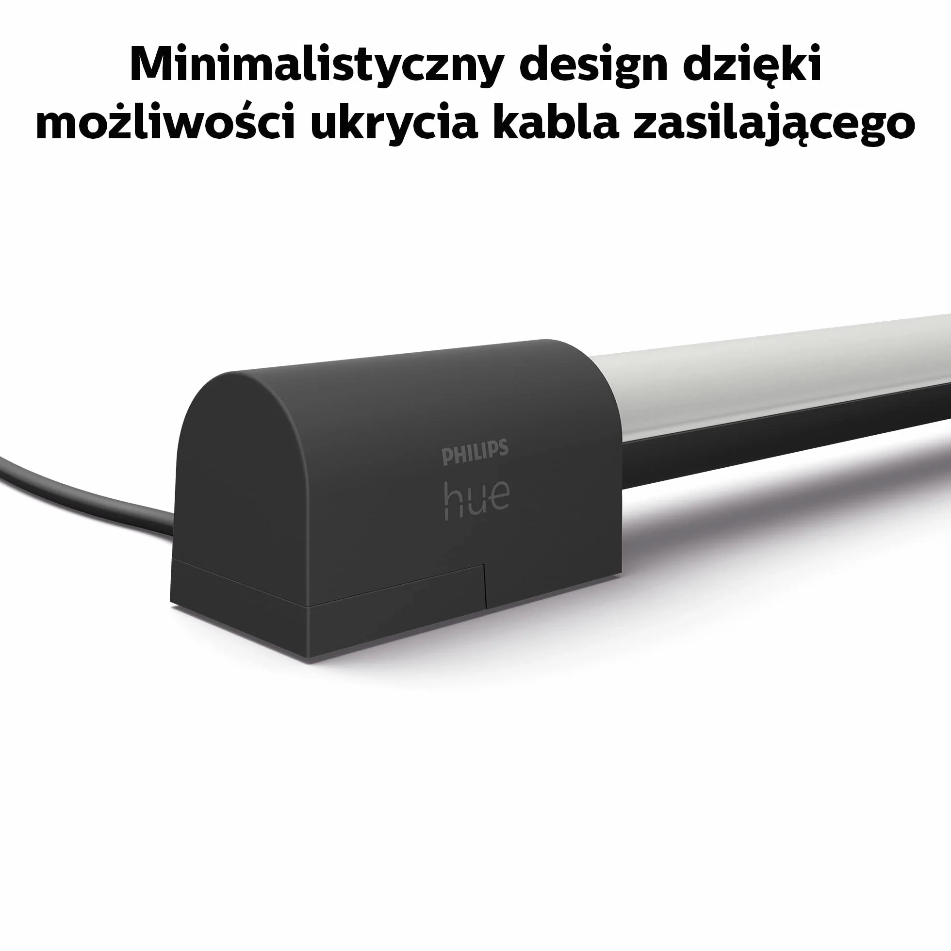 Philips Hue White and color ambiance Tuba LED Play gradient (czarna), 16 mln kolorów, możliwość przyciemniania, inteligentne oświetlenie