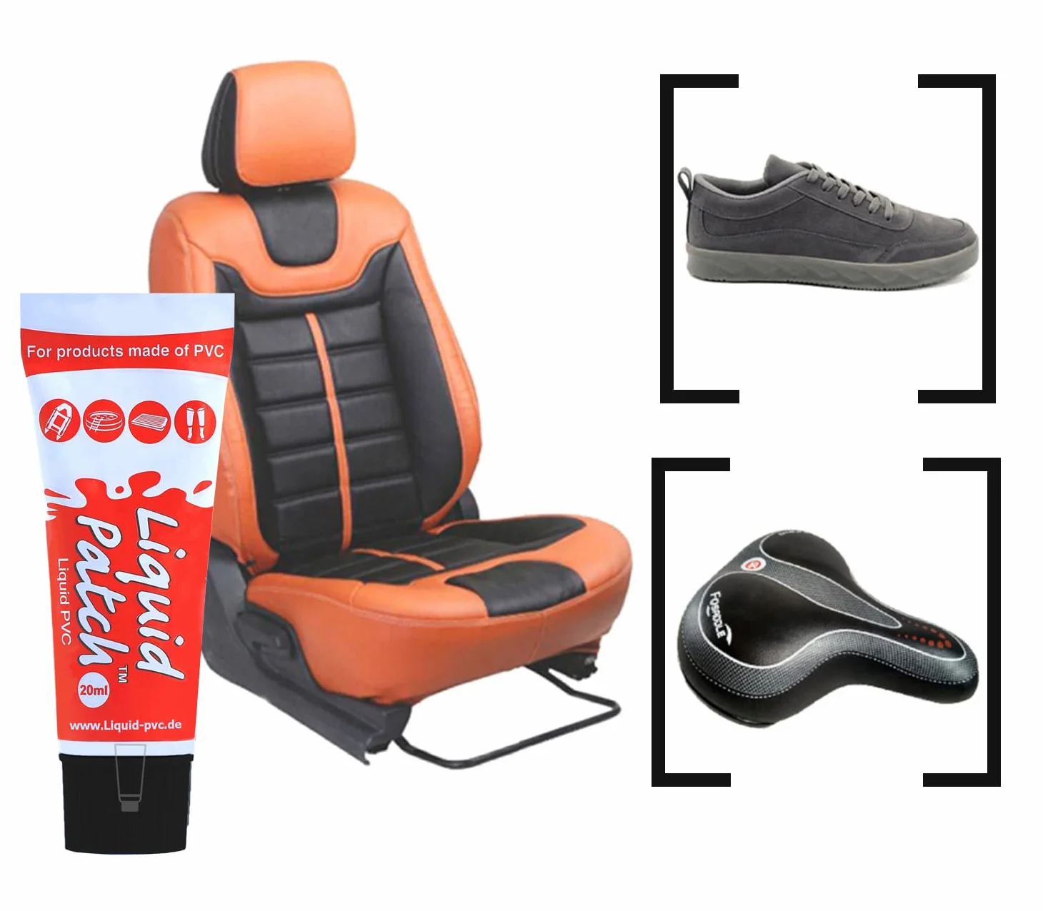 Zestaw naprawczy do pontonów Liquid Patch w płynie PCW, kolor zielony