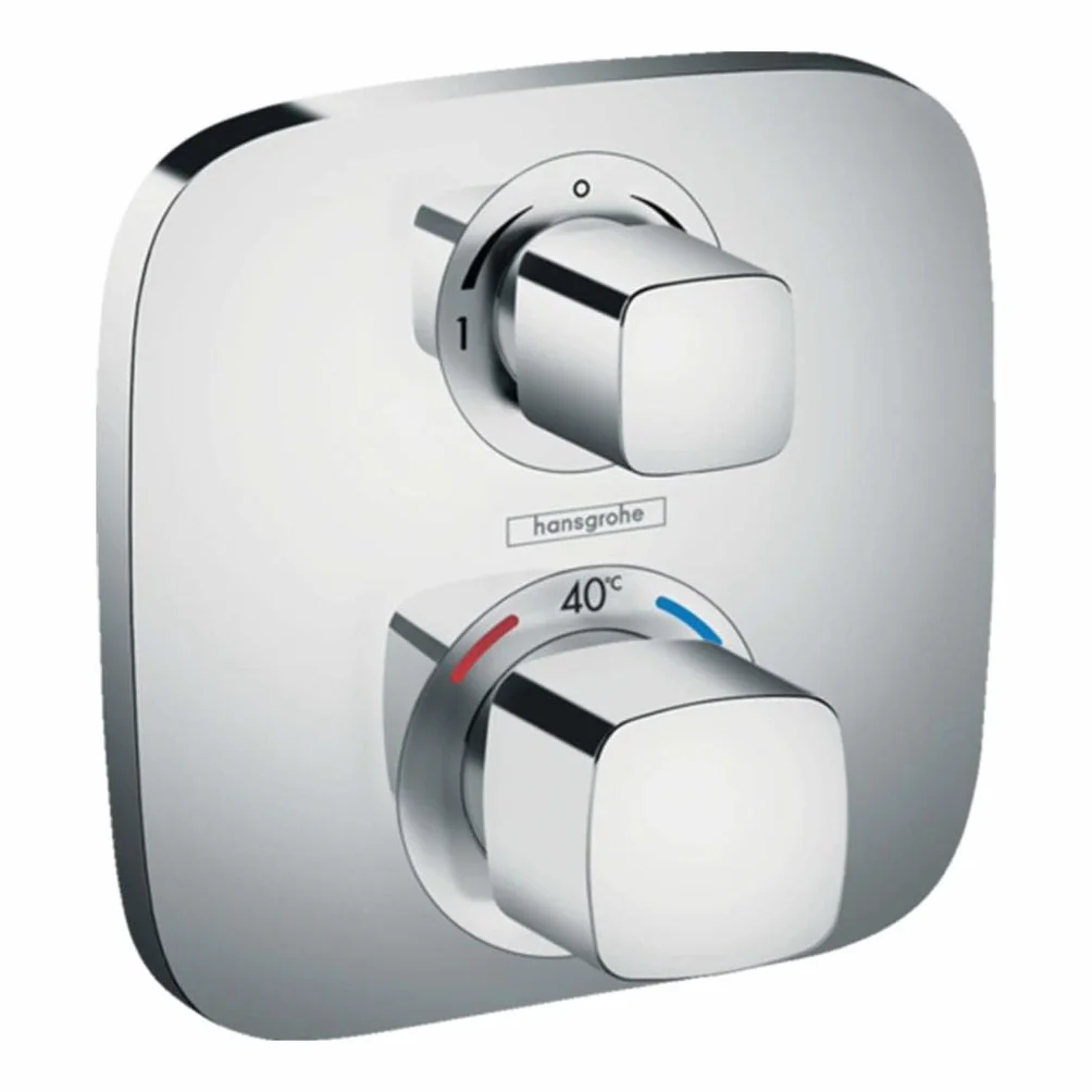 Hansgrohe Ecostat E Bateria Termostatyczna Srebrny Na 2 Wyjścia