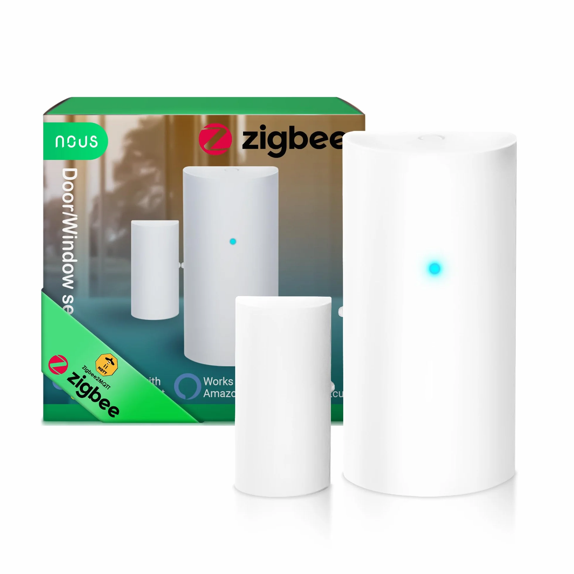 NOUS E3 ZigBee Window Contact, Door Sensor, Motion Sensor, ZigBee 3.0, Tuya Smart Life, MQTT
