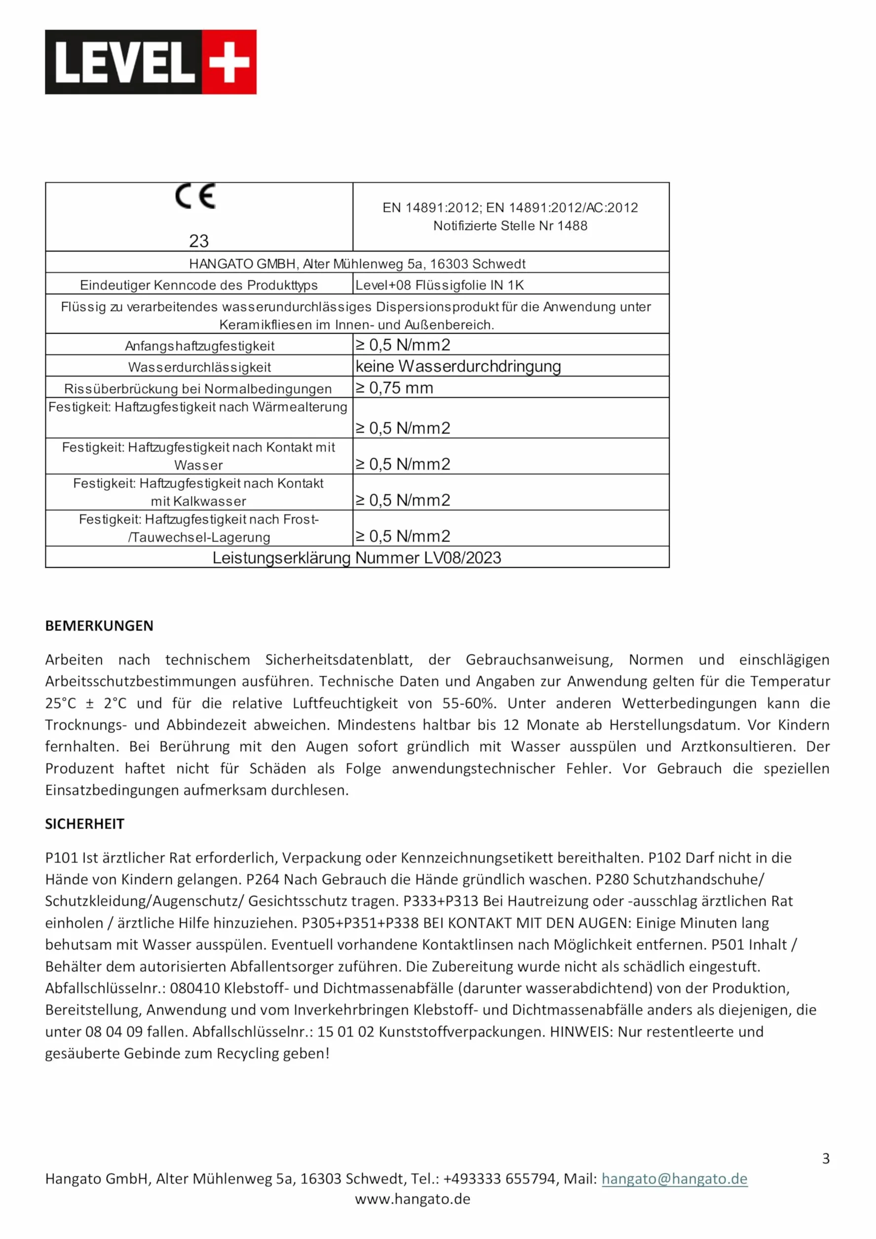 Folia w płynie 4 kg Szczelna Hydroizolacja Elastyczna Izolacja Level+08