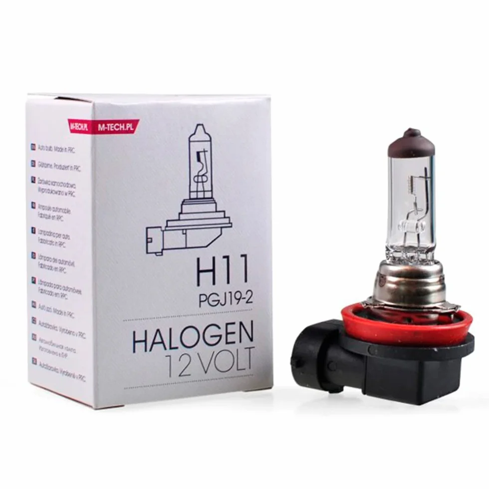 M-Tech Tech Z8 lampa halogenowa PGJ19 – 2 12 V/55 W H11, srebrna, czarna