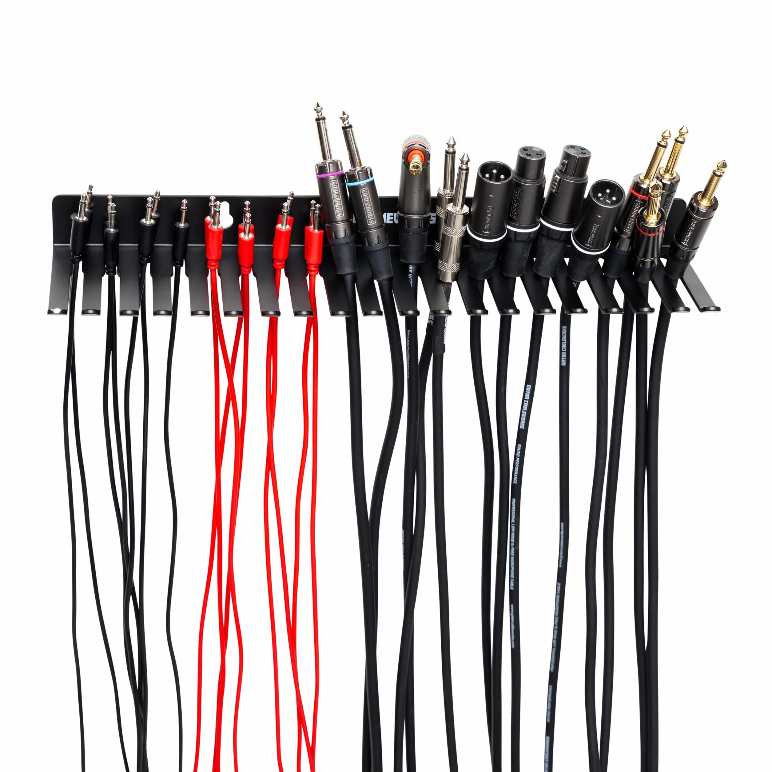 Gator Frameworks ścienny wieszak na kable organizer 19 gniazd 5-9 mm GFW-CABLEHANGER