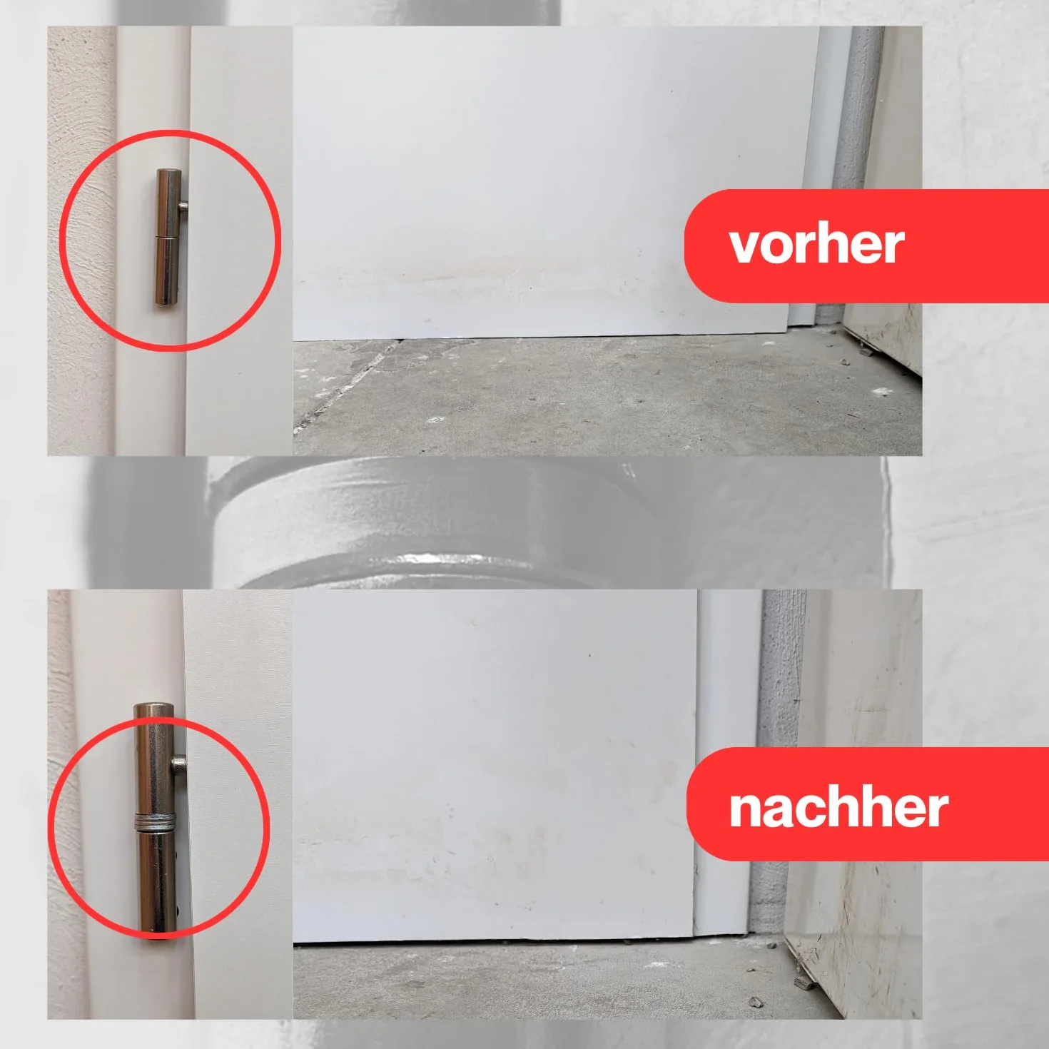 Pierścienie do mocowania – asortyment, 30 części, po 10 x Ø 10/11/12 mm, do podnoszenia drzwi pokojowych, stal ocynkowana, podkładki zawiasy drzwiowe, tarcze dystansowe, podnośnik drzwi