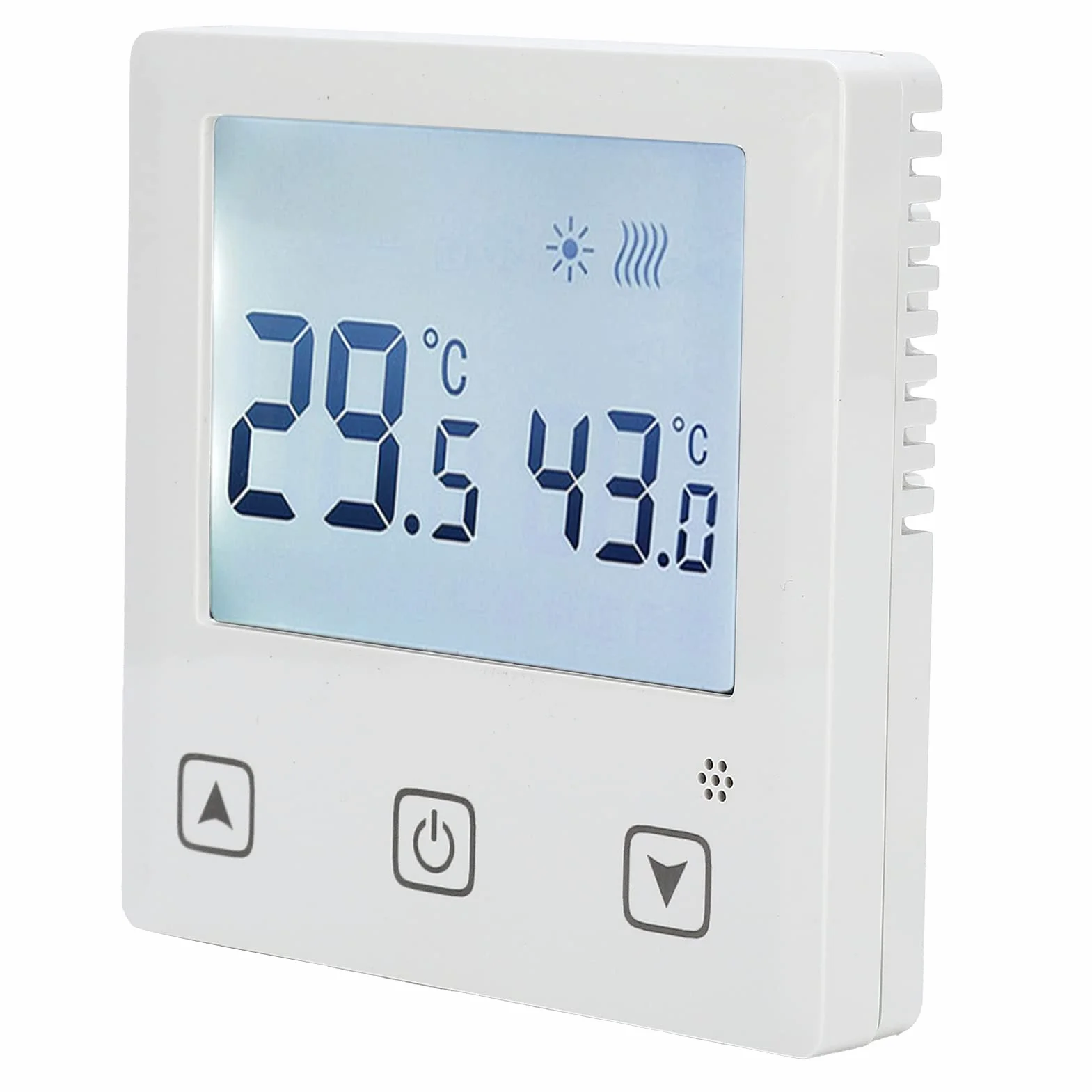 Termostat cyfrowy AC220V z ekranem dotykowym regulator temperatury ogrzewania podłogowego
