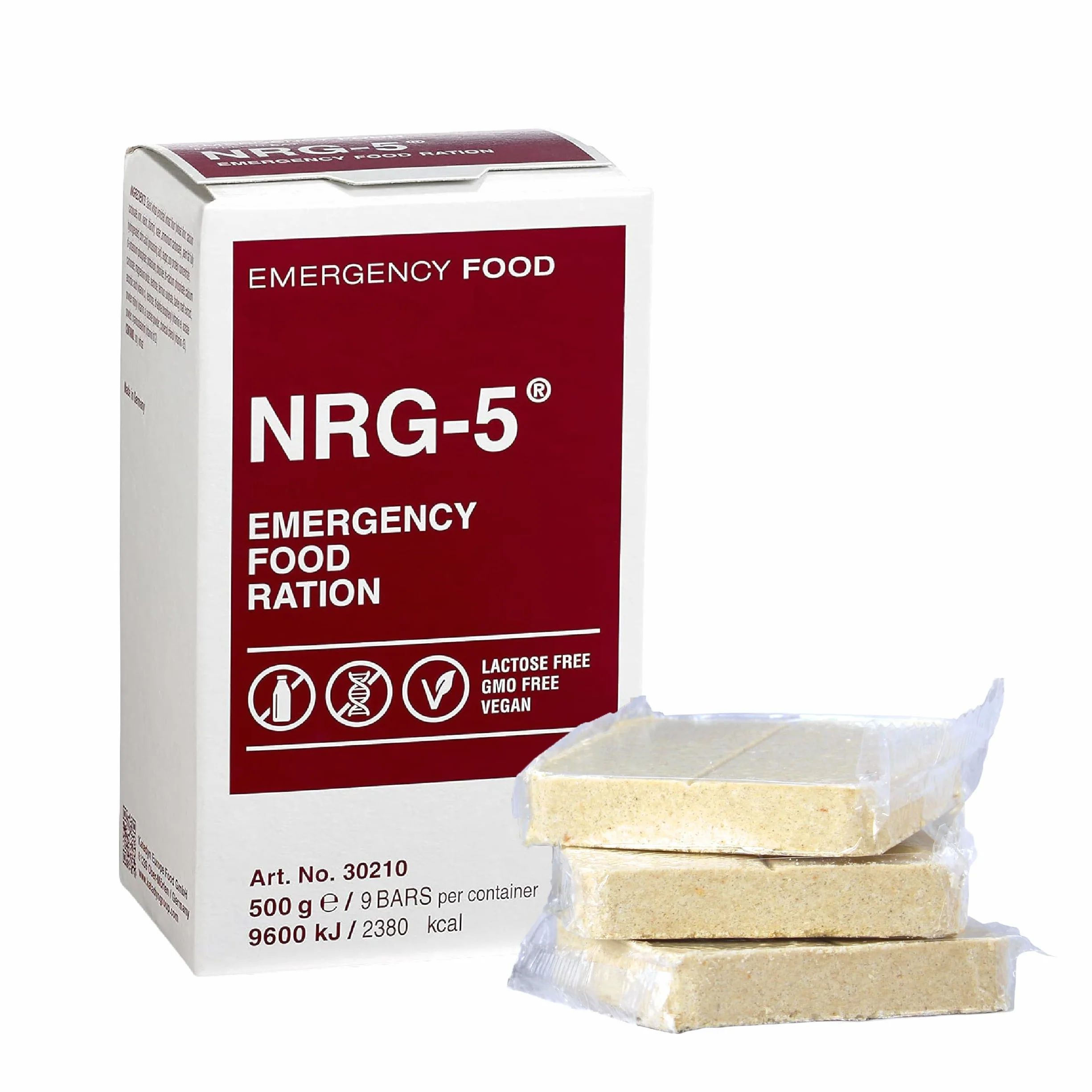 Katadyn NRG-5 Emergency Food Ration, tan