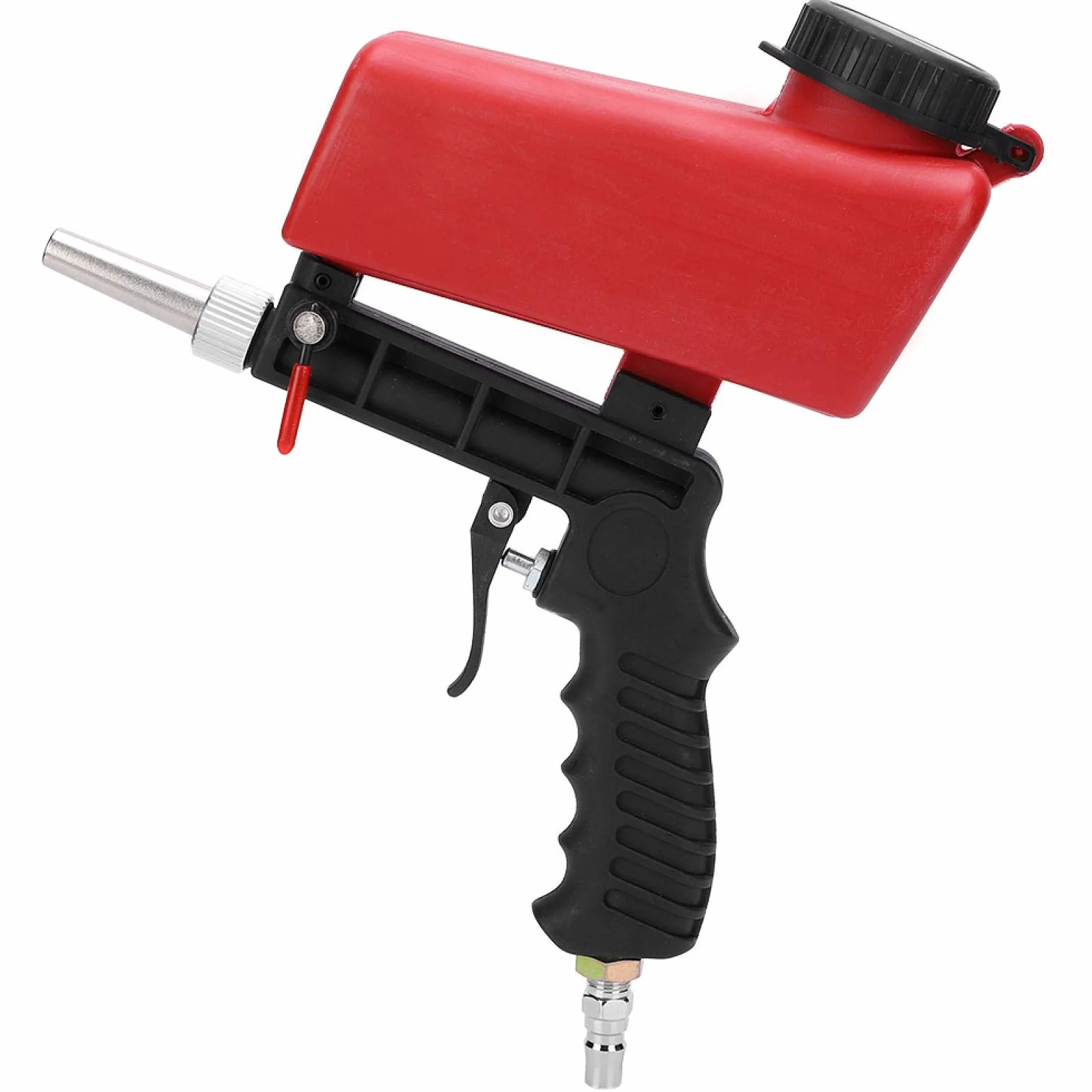Pneumatische Sandstrahlmaschine 1/4 Zoll 90PSI 700 ml Hand-Sandstrahler für Heimwerker