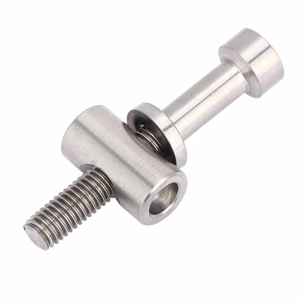 M5 x 30/35/40 mm śruba do sztycy rowerowej ze stopu tytanu sztyca siodełka sztyca rowerowego śruby rowerowe śruba z okrągłym łbem do roweru akcesoria zamienne