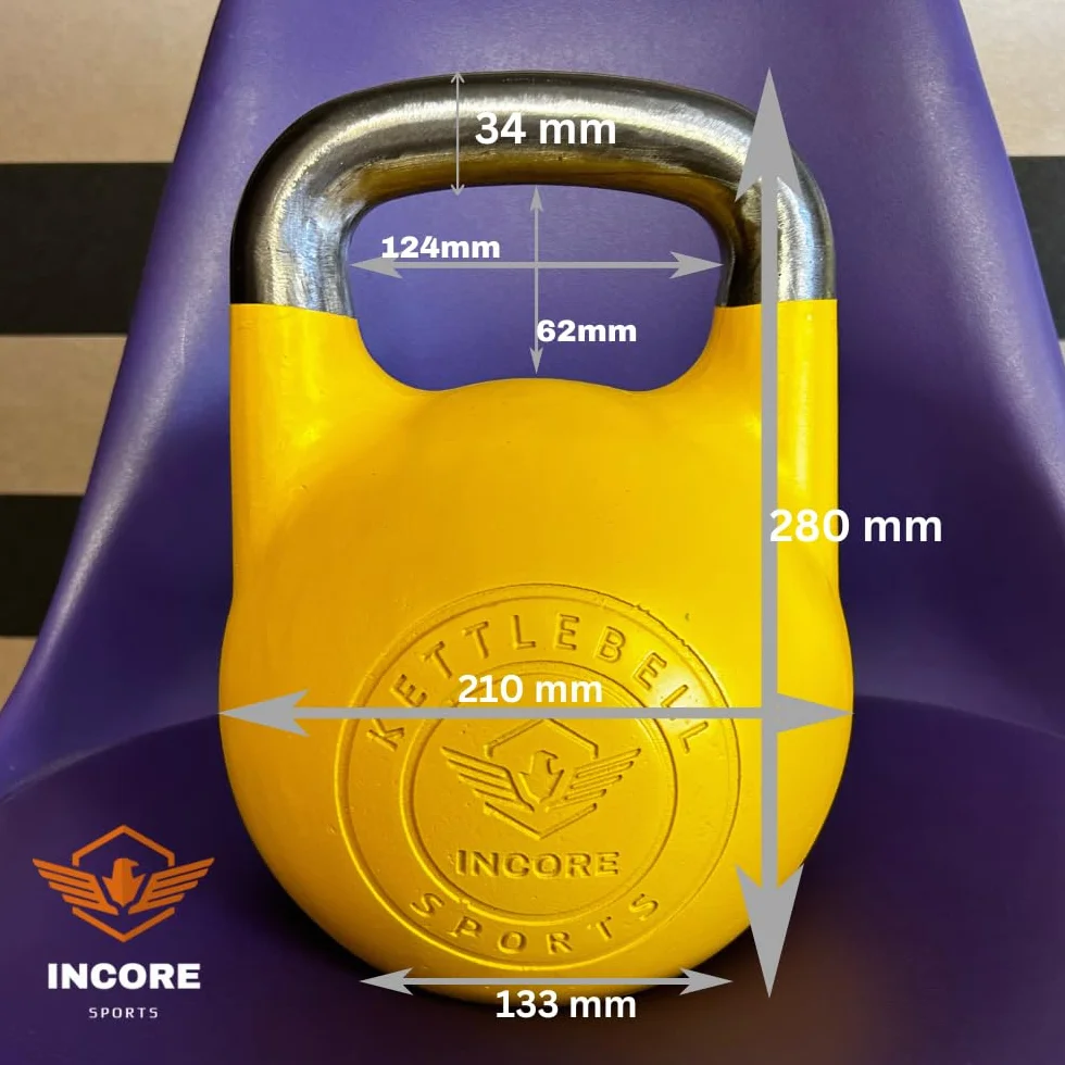 Kettlebell turniejowy sportowy Incore Sports 8 kg