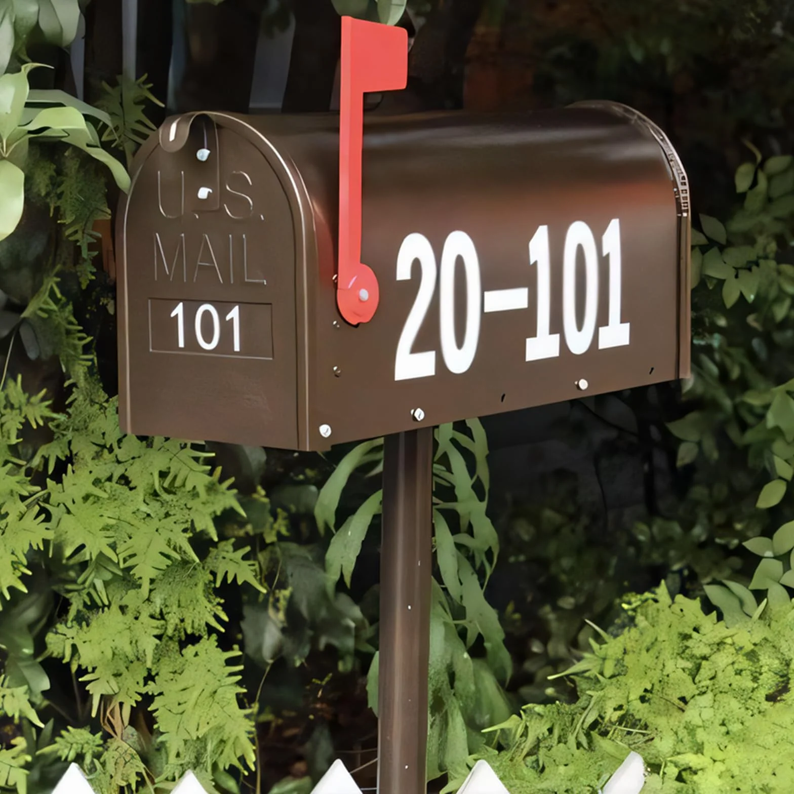 Wodoodporne naklejki z numerami 7,6 cm, duże litery samoprzylepne, numery adresów domu 1-9, czarne