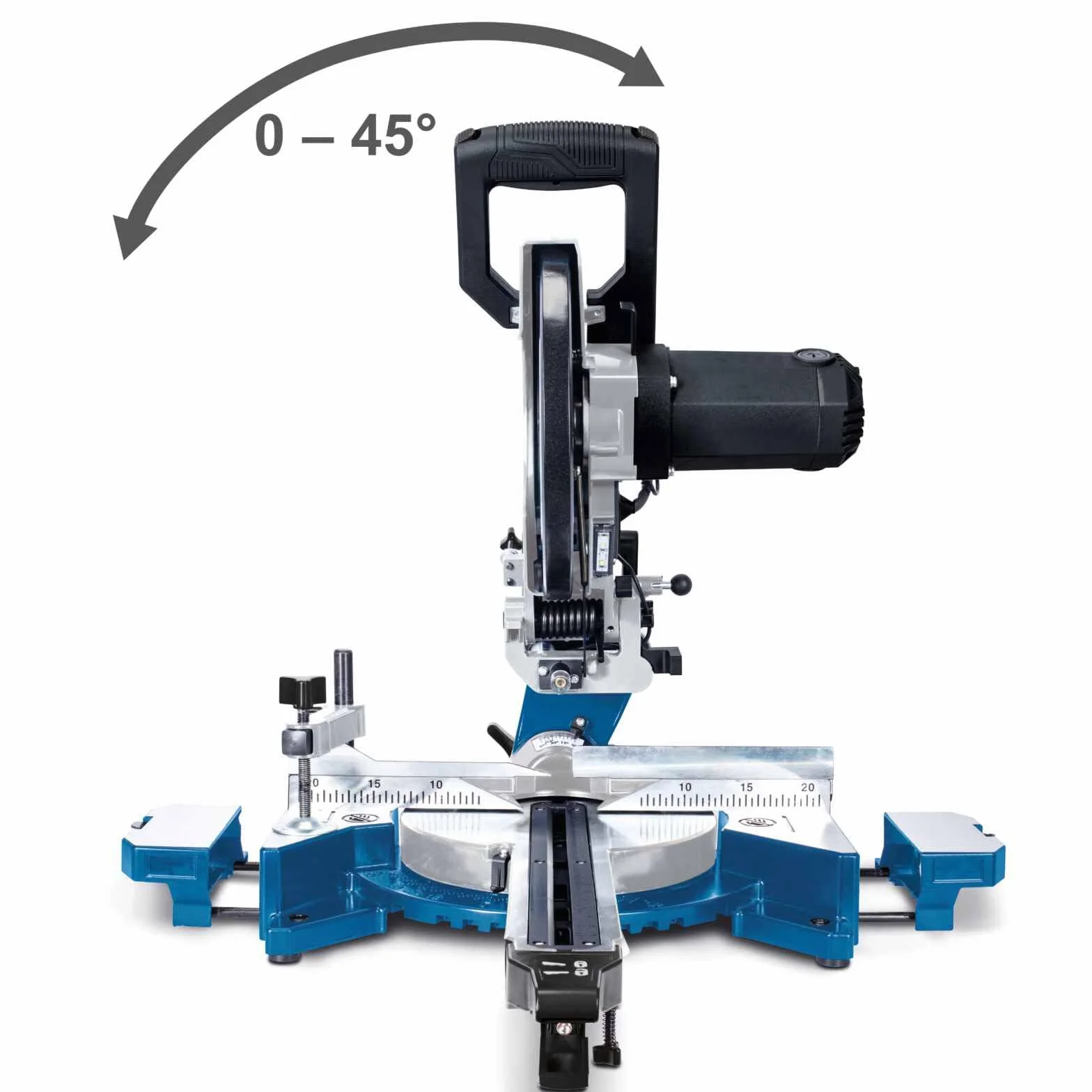Scheppach Piła ukośna HM110MP 2000W 2 prędkości Ø 254 mm wysokość cięcia 90 mm długość 340 mm