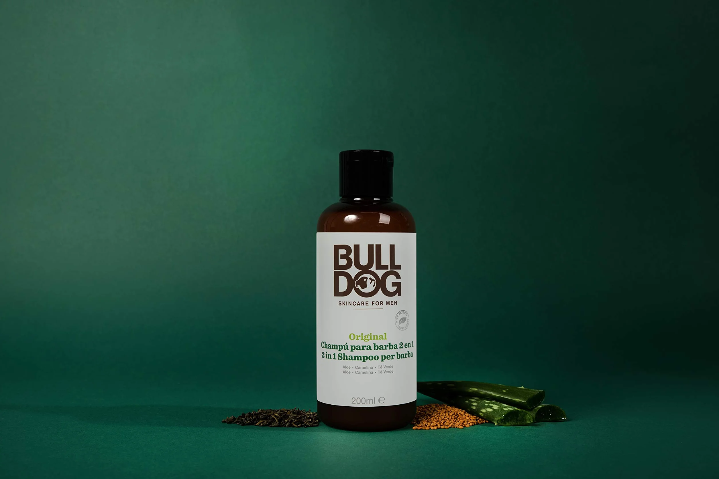 BULLDOG - Zestaw 3 szamponów i odżywek do brody, 3 x 200 ml