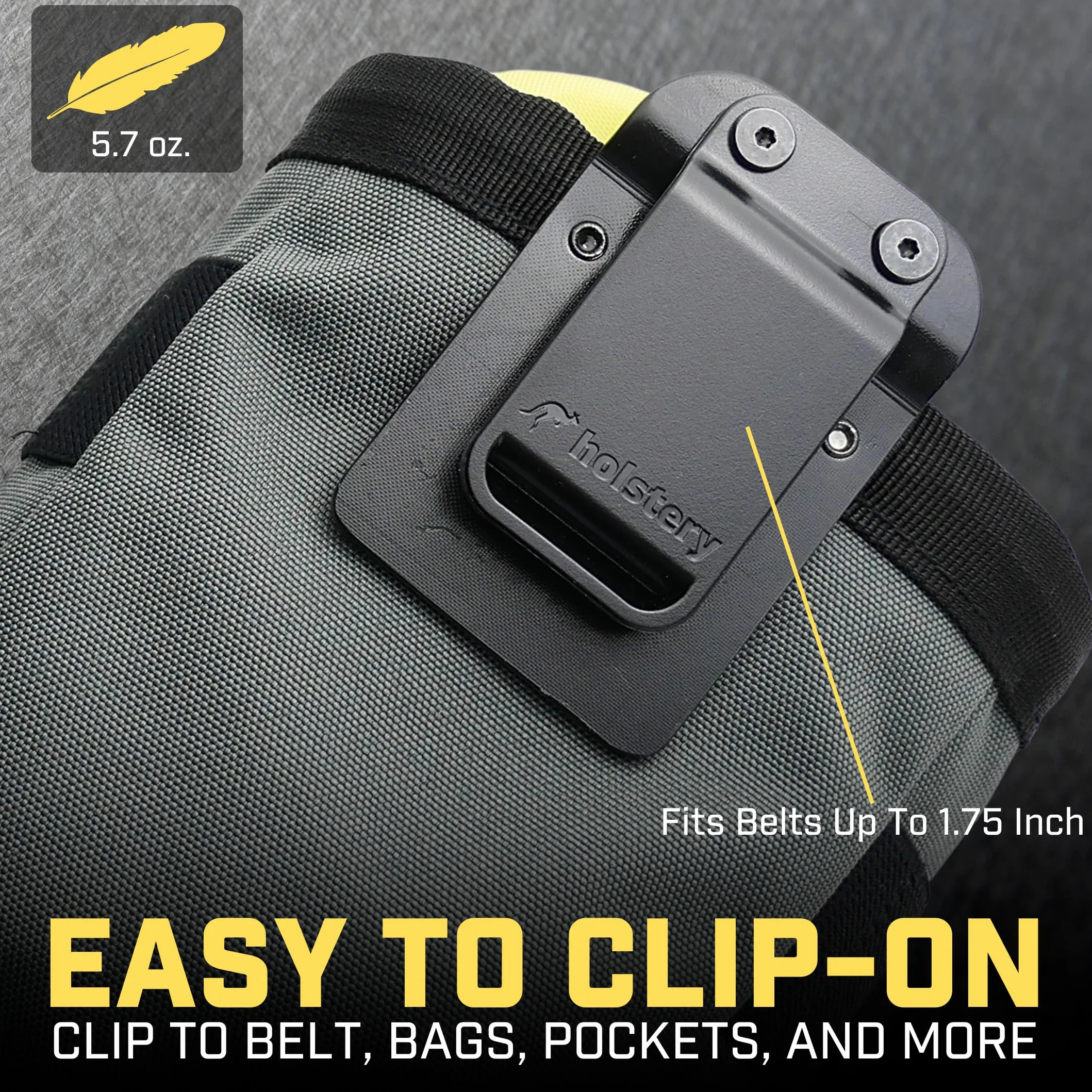 Joey Tool Belt Bag Clip-On Pouch for Electricians HVAC Techs