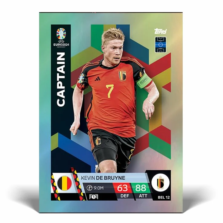 Topps Match Attax Euro 2024 – puszka Booster Tin – Super Strikers – zawiera 28 kart Match Attax EURO 2024 oraz 3 ekskluzywne karty z limitowanej edycji Super Strikers!