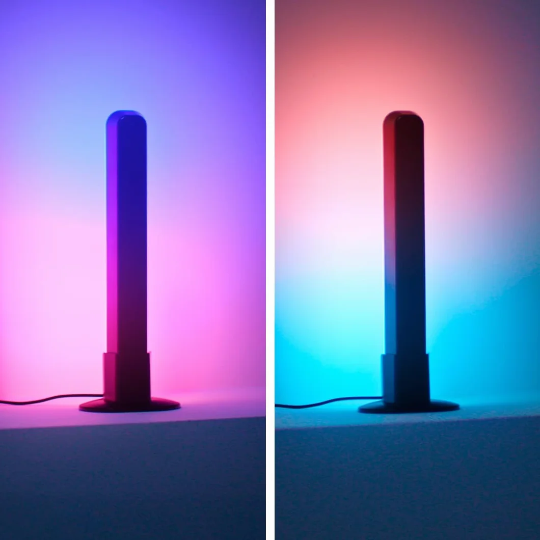WiZ Lampa podłużna gradient RGBIC 2 szt. Wi-Fi Sterowanie Aplikacją Głosowe Google Home Alexa HomeKit