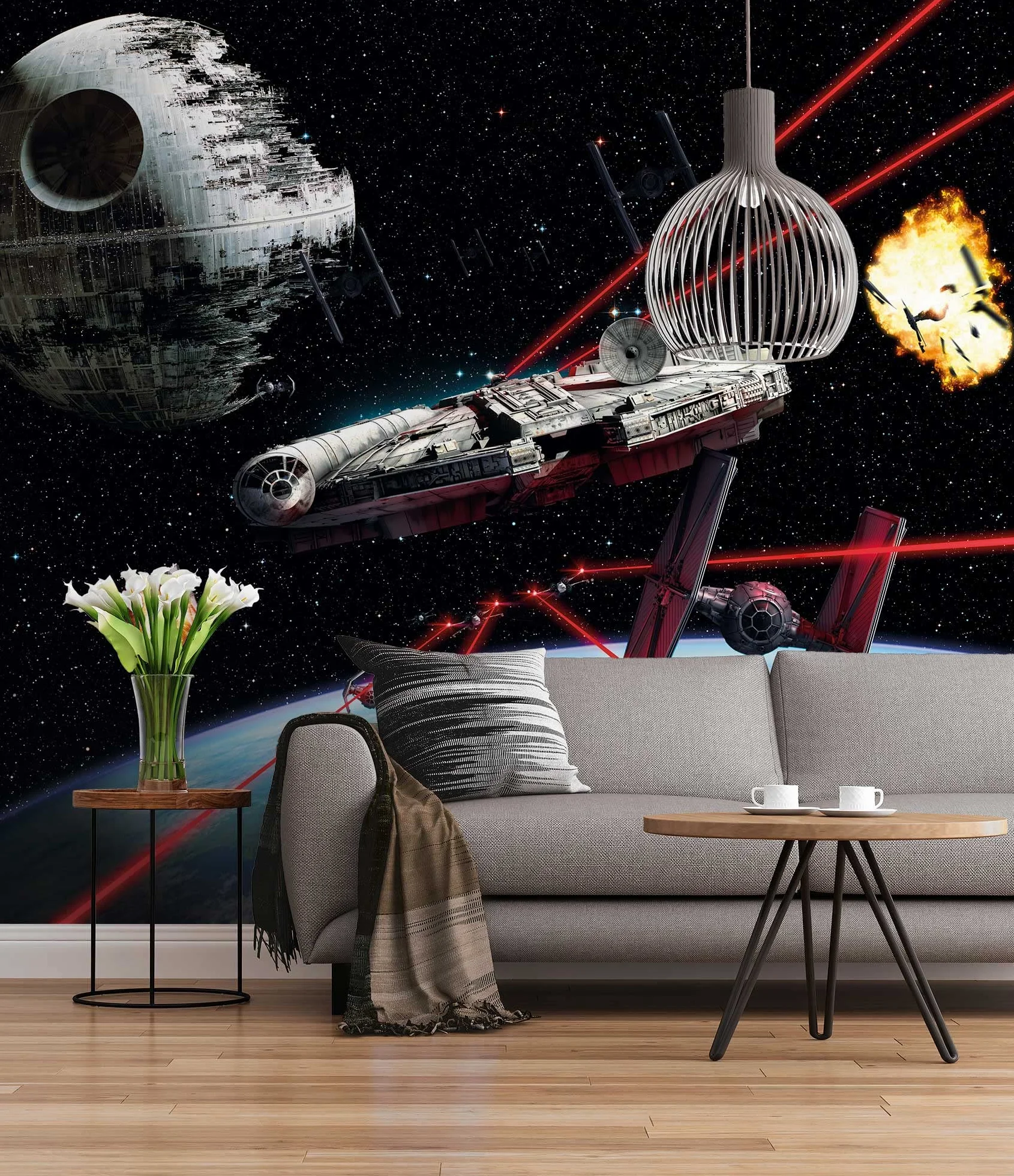 Fototapeta Star Wars Millennium Falcon 368 x 254 cm