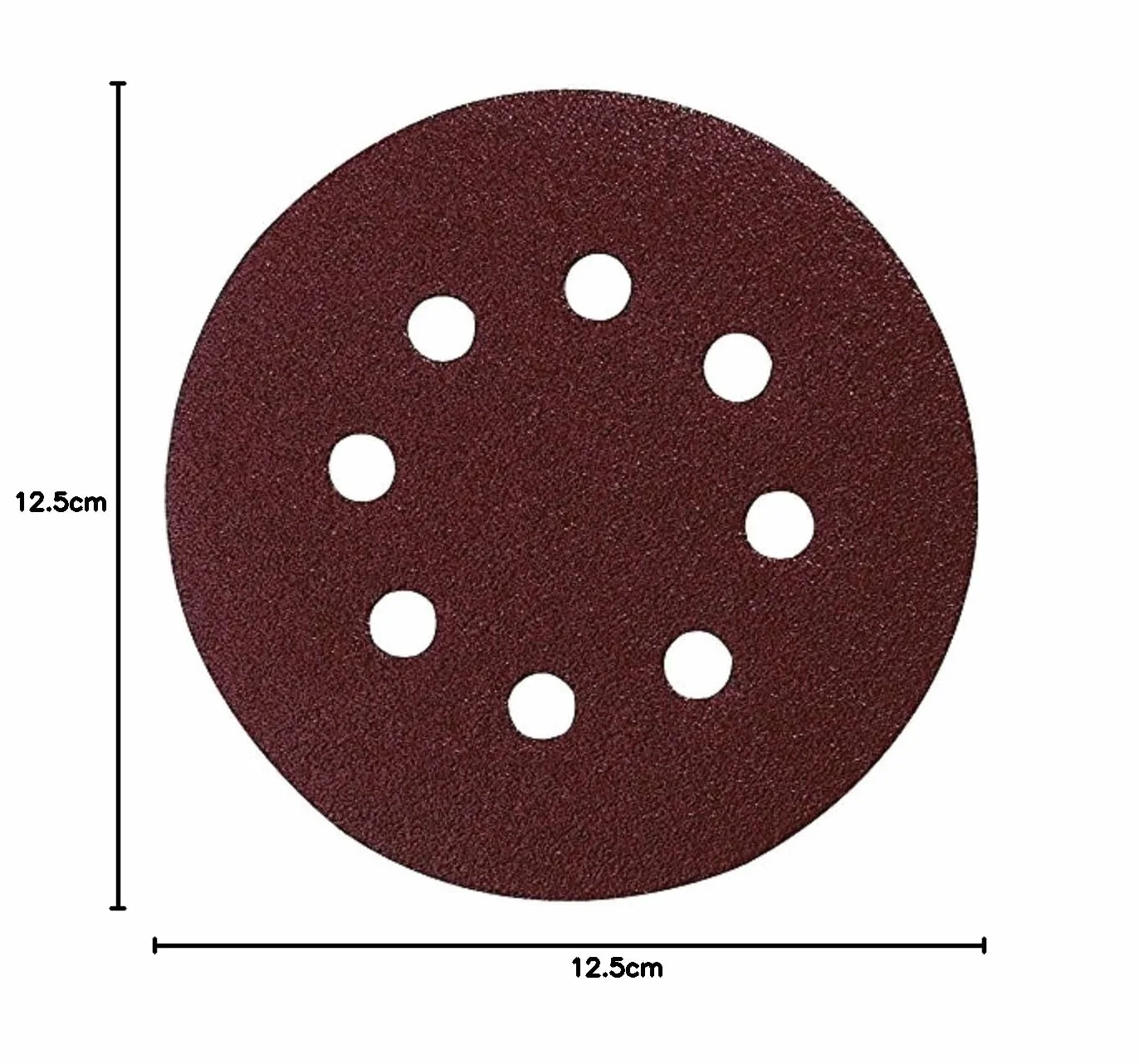 Makita P-43533 Exzenterschleifpapier Klett Körnung 40 125mm 10 Stück