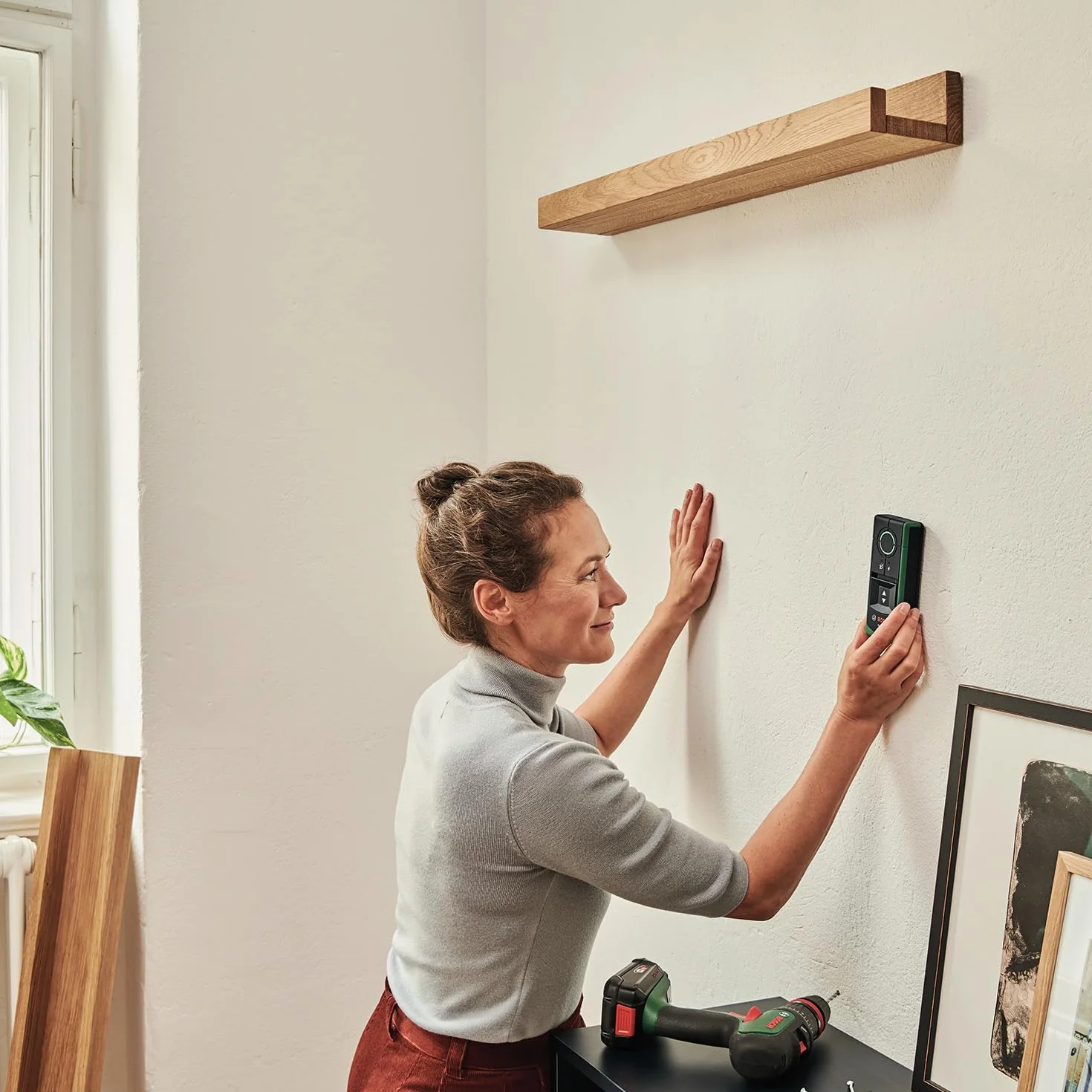 Bosch Truvo Detektor drugiej generacji wykrywanie przewodów pod napięciem metalu do 70 mm