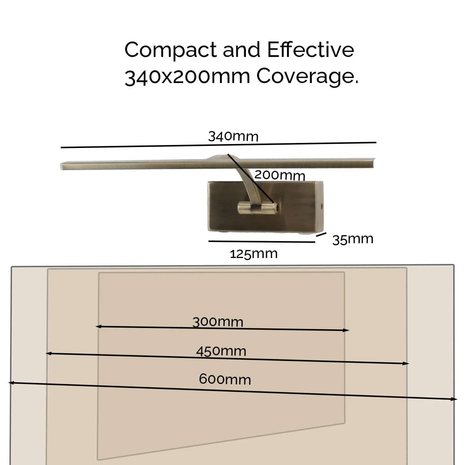 Alpinaluz Akumulatorowa lampa LED 4W 34cm ściemniane ciepłe światło 2700K bateria litowa 6h brąz antyczny