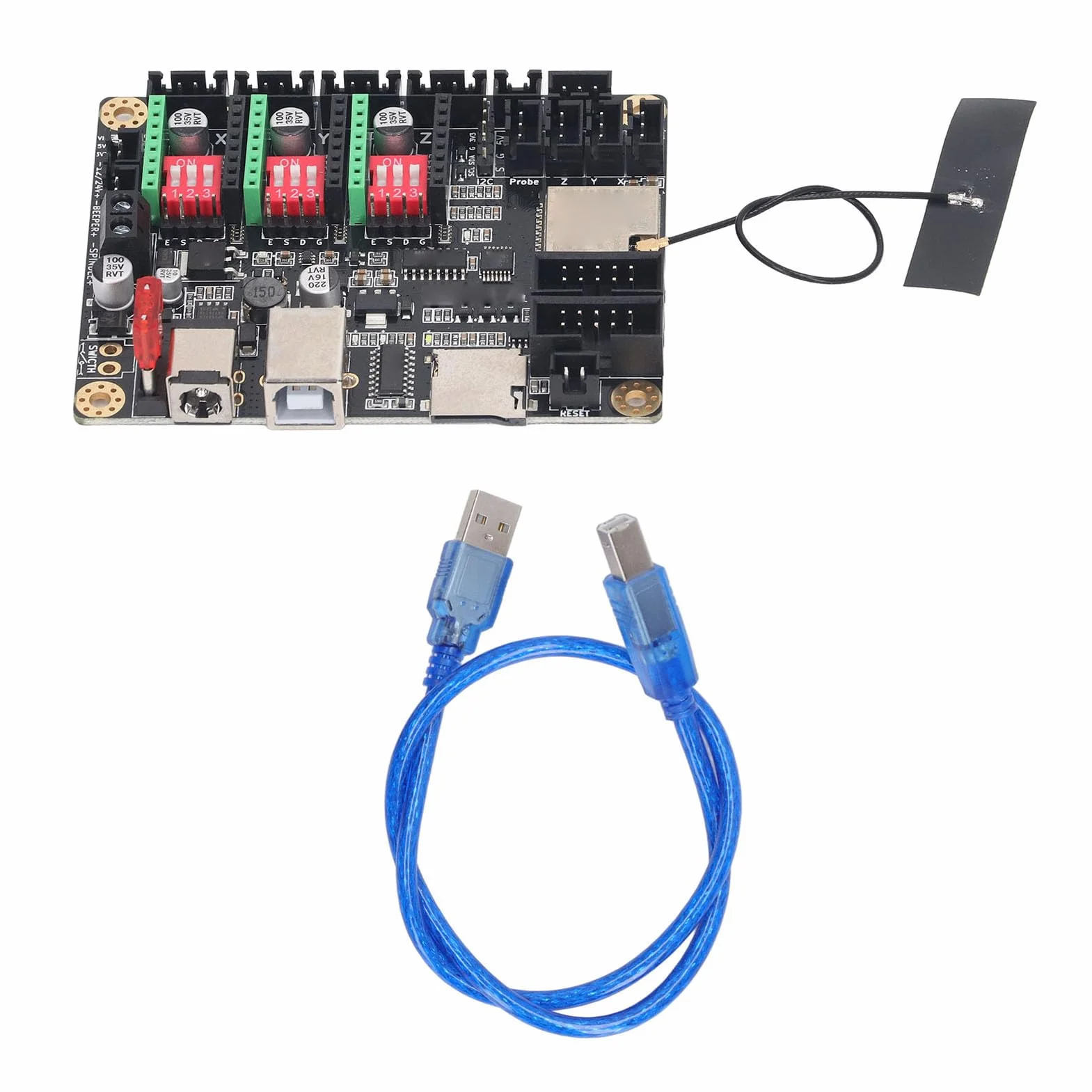 Płyta Główna do Maszyn Grawerujących 32-bit WiFi Bluetooth Dotykowy Ekran 2.4/3.5 Cala Kompatybilna z CNC