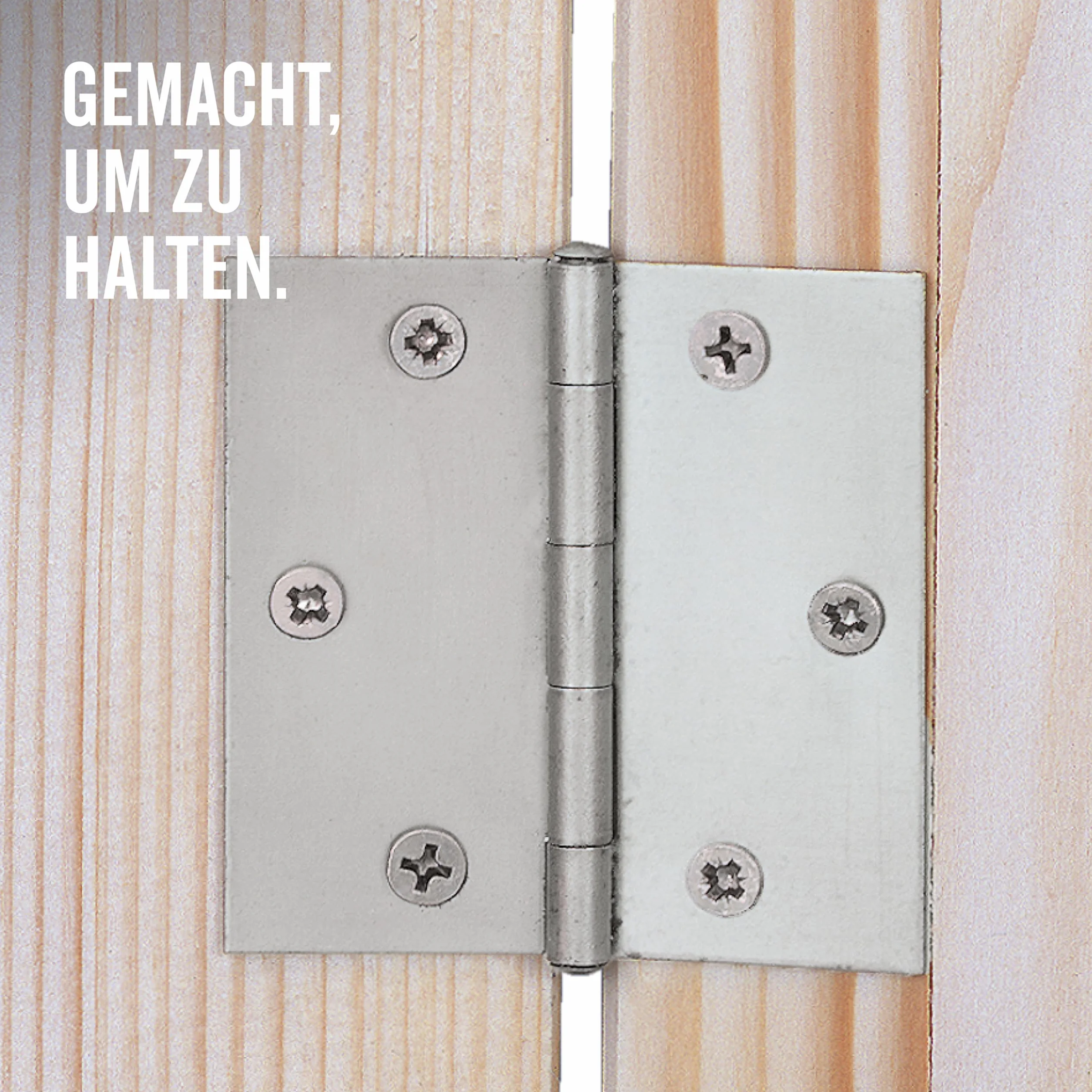 GAH-Alberts Zawiasy kwadratowe galwanicznie ocynkowane 76 x 76 mm 25 sztuk