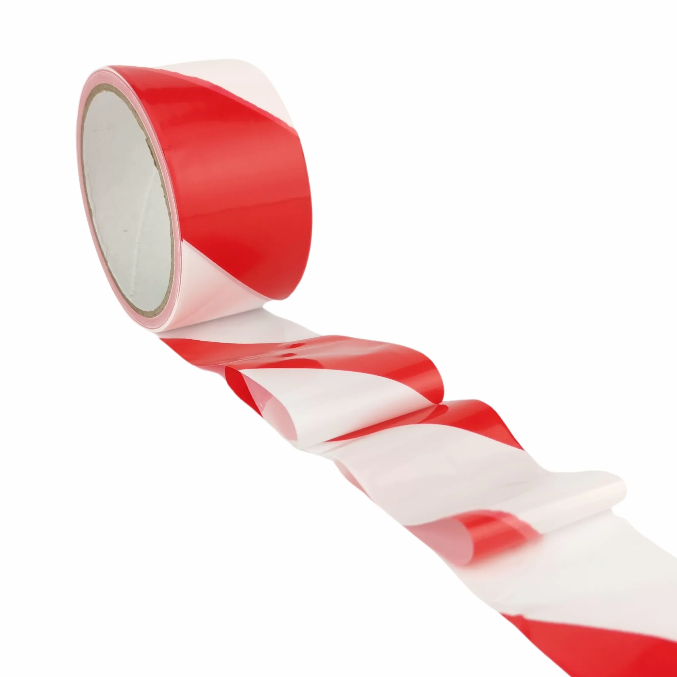 IDEA HOME Taśma sygnalizacyjna 50 m x 48 mm LDPE czerwona biała