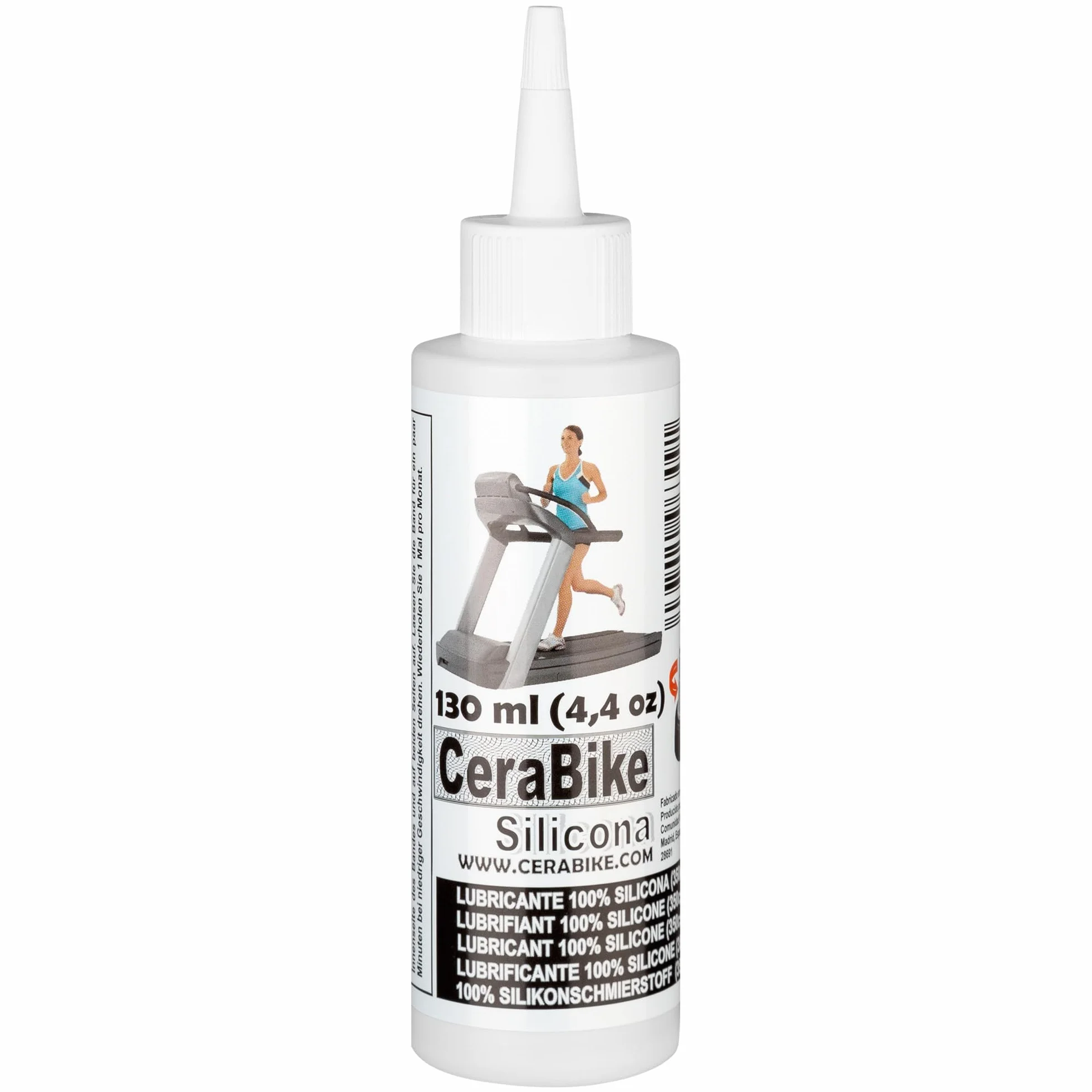 CeraBike 100% silikonowy smar do bieżni i bieżni 130 ml, 8437020963091, biały