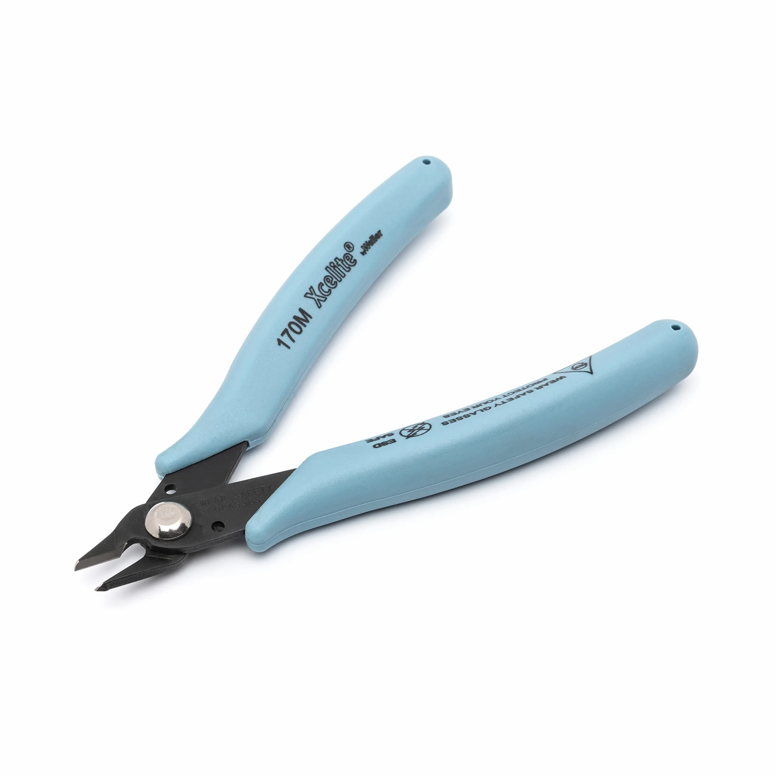 Weller Xcelite 170MVN ESD bezpieczne nożyce do cięcia 127 mm niebieski