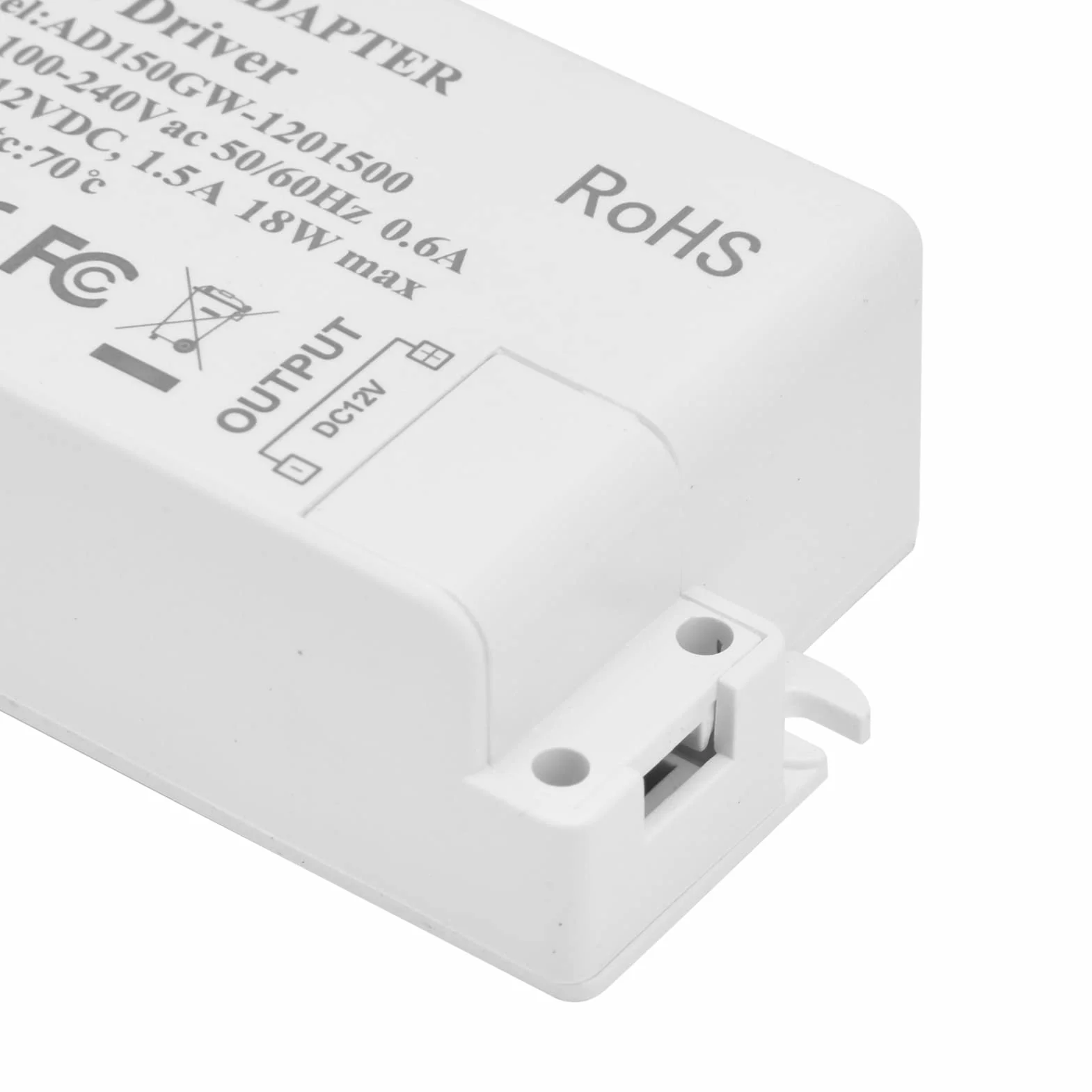 Zasilacz AC 100-240V do DC 12V 1,5A Konwerter Transformator LED do Pasków LED Kamera CCTV