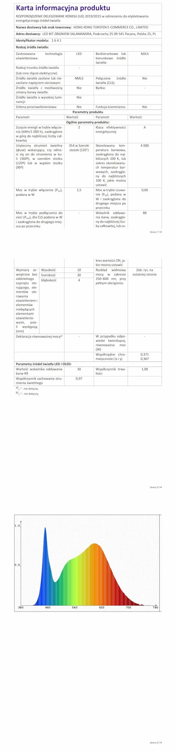 OUSFOT Oświetlenie Podszafkowe LED 30 cm Zestaw 2 z Czujnikiem Ruchu Ściemnialne Bezprzewodowe Ładowane USB Srebrne