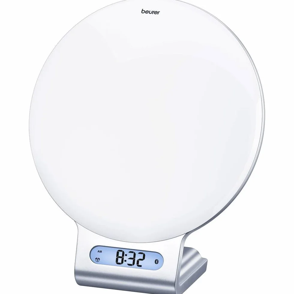 Beurer WL 75 Budzik Świetlny z Radiem, Biały, 22.5 x 18.5 x 9.5 cm
