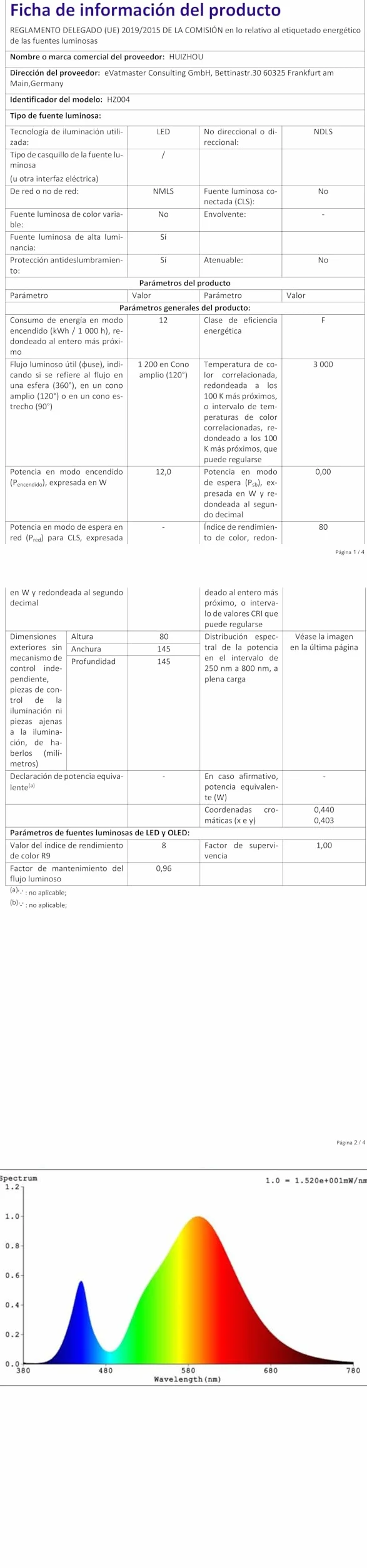 Lampa do czytania ścienna LED 3W+9W USB obrotowa 3000K biała okrągła